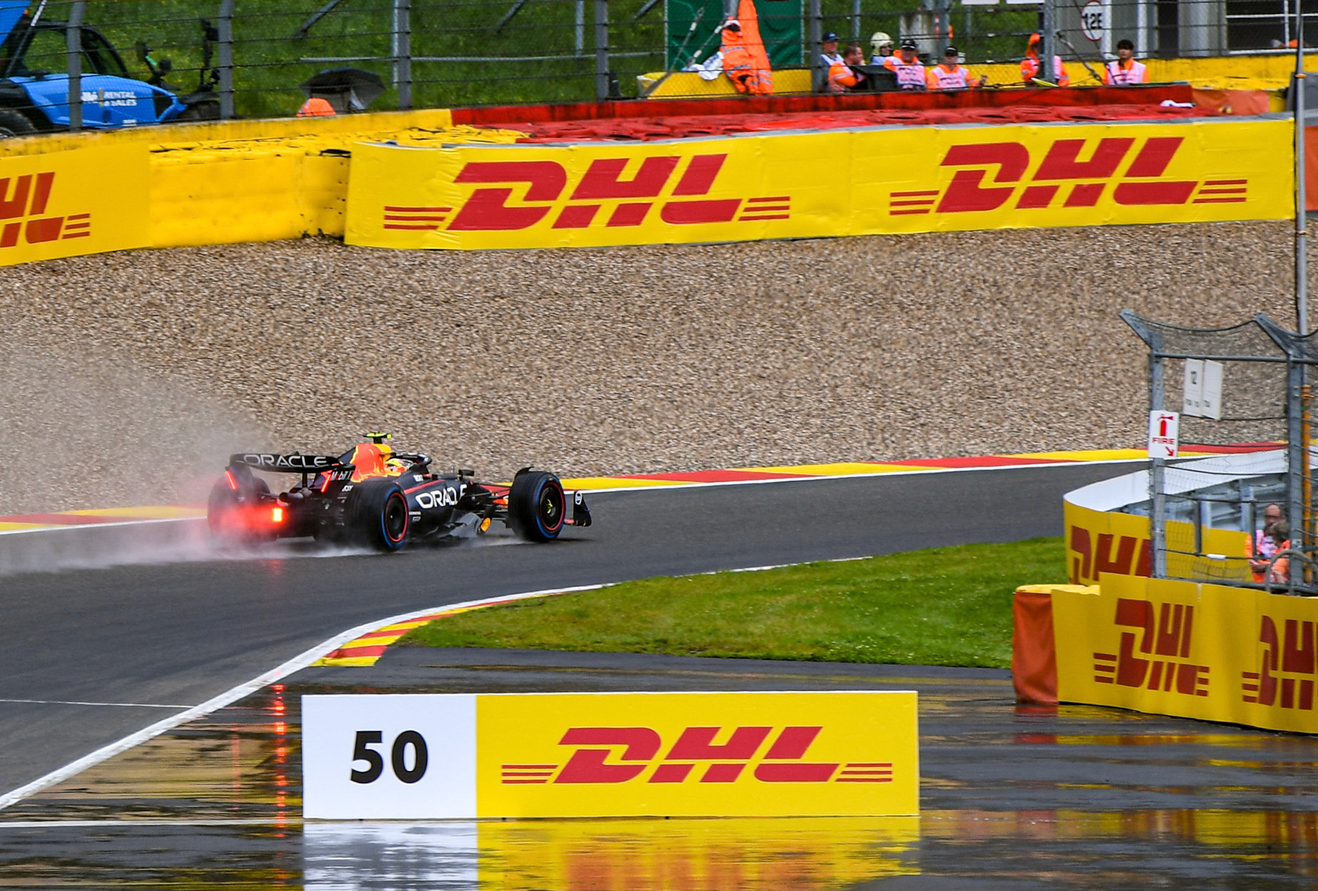 Sergio Perez (MEX) Red Bull Racing; Formel 1 GP Spa Francorchamps/ Belgien. Freitag, 28.07.2023
