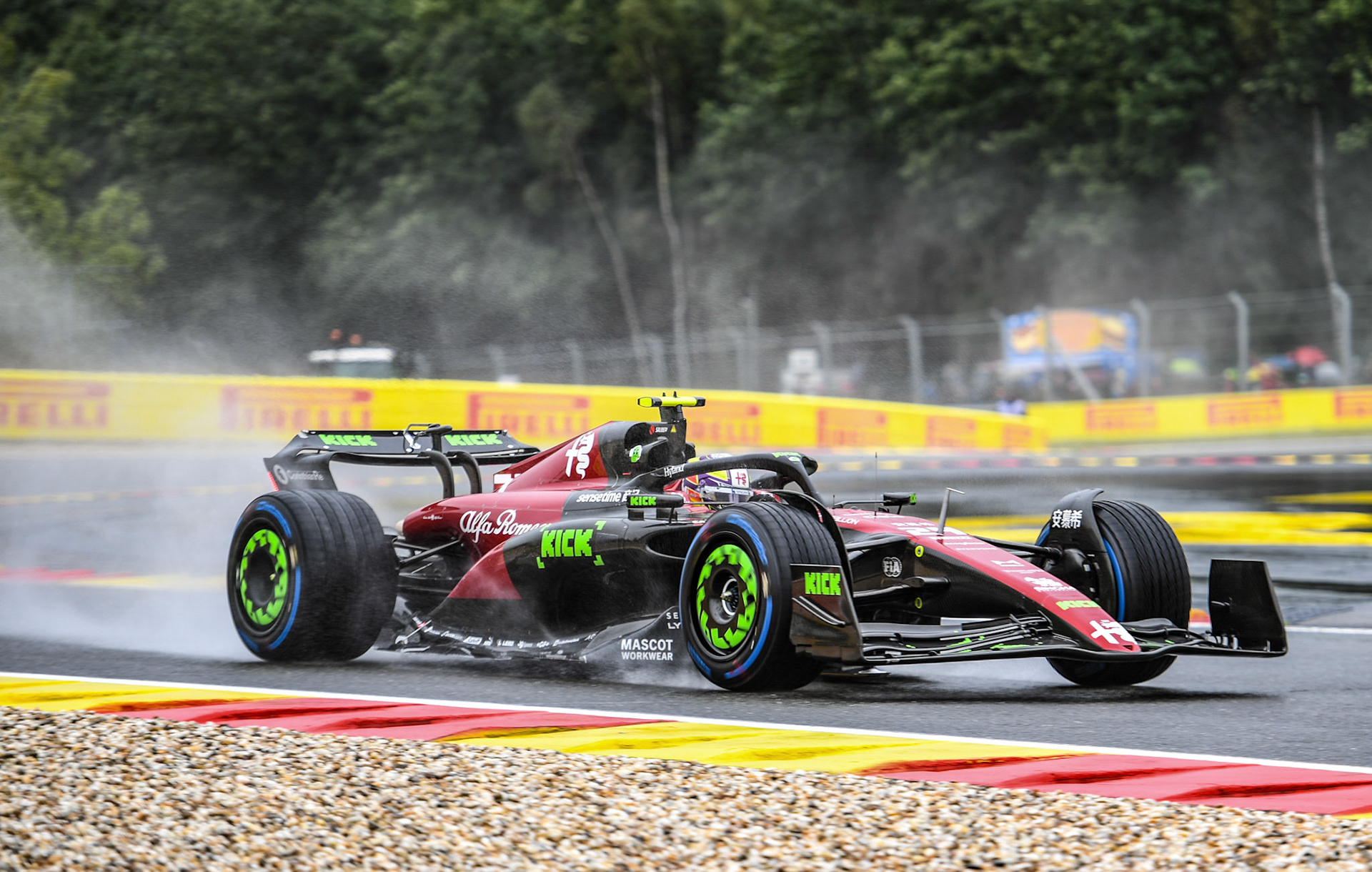 Valtteri Bottas (FIN) Alfa Romeo F1 Team;Formel 1 GP Spa Francorchamps/ Belgien. Freitag, 28.07.2023