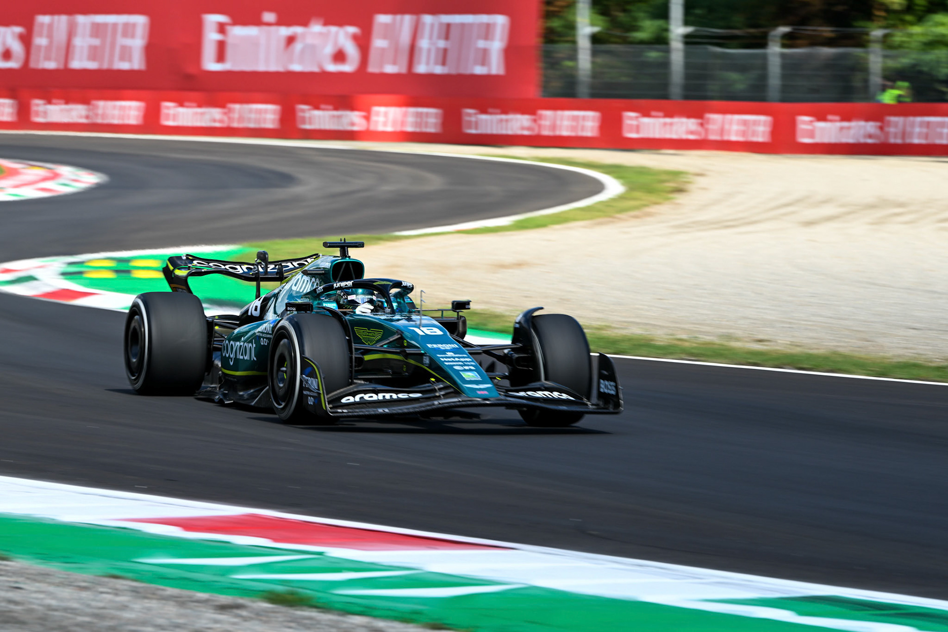 Lance Stroll (CAN) Aston Martin Cognizant Formula One Team; Formel 1 GP Italien Monza, Freitag, 09.09.2022