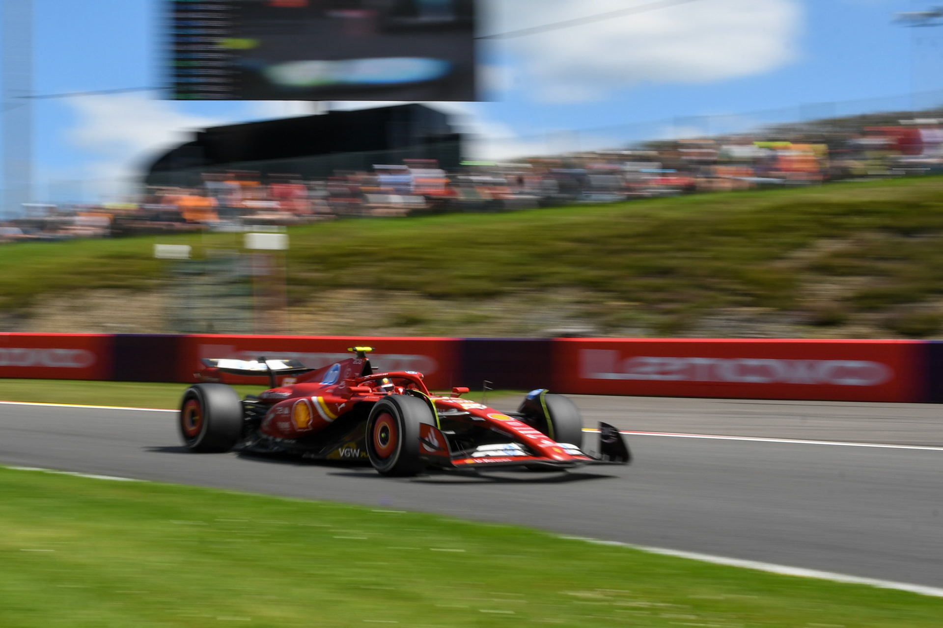 Carlos Sainz #55, Scuderia Ferrari;Formel 1 GP Spa / Belgien. Sonntag, 28.07.2024