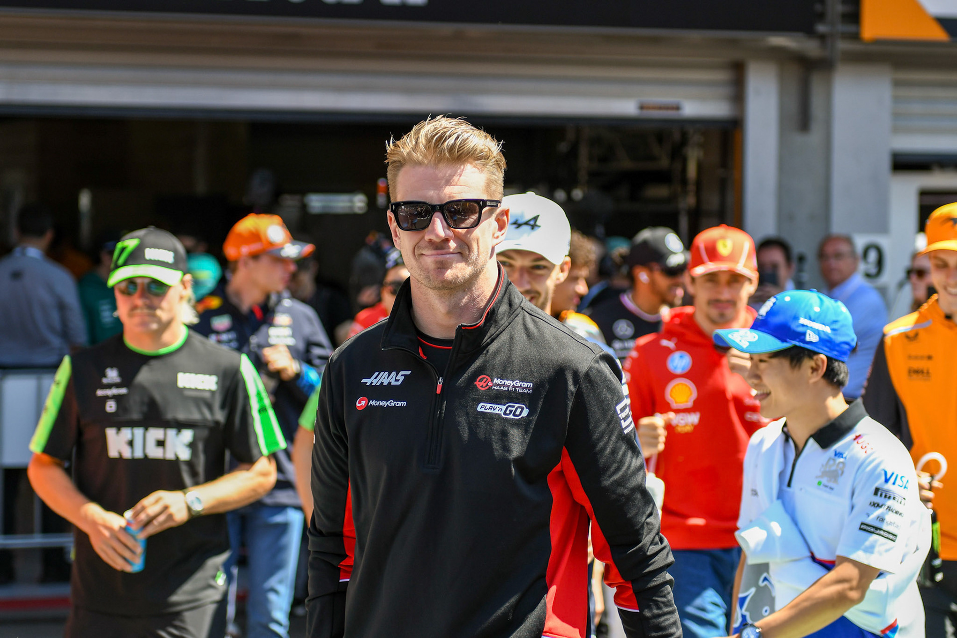 Nico Hülkenberg #27, MoneyGram Haas F1 Team;Formel 1 GP Spa / Belgien. Sonntag, 28.07.2024