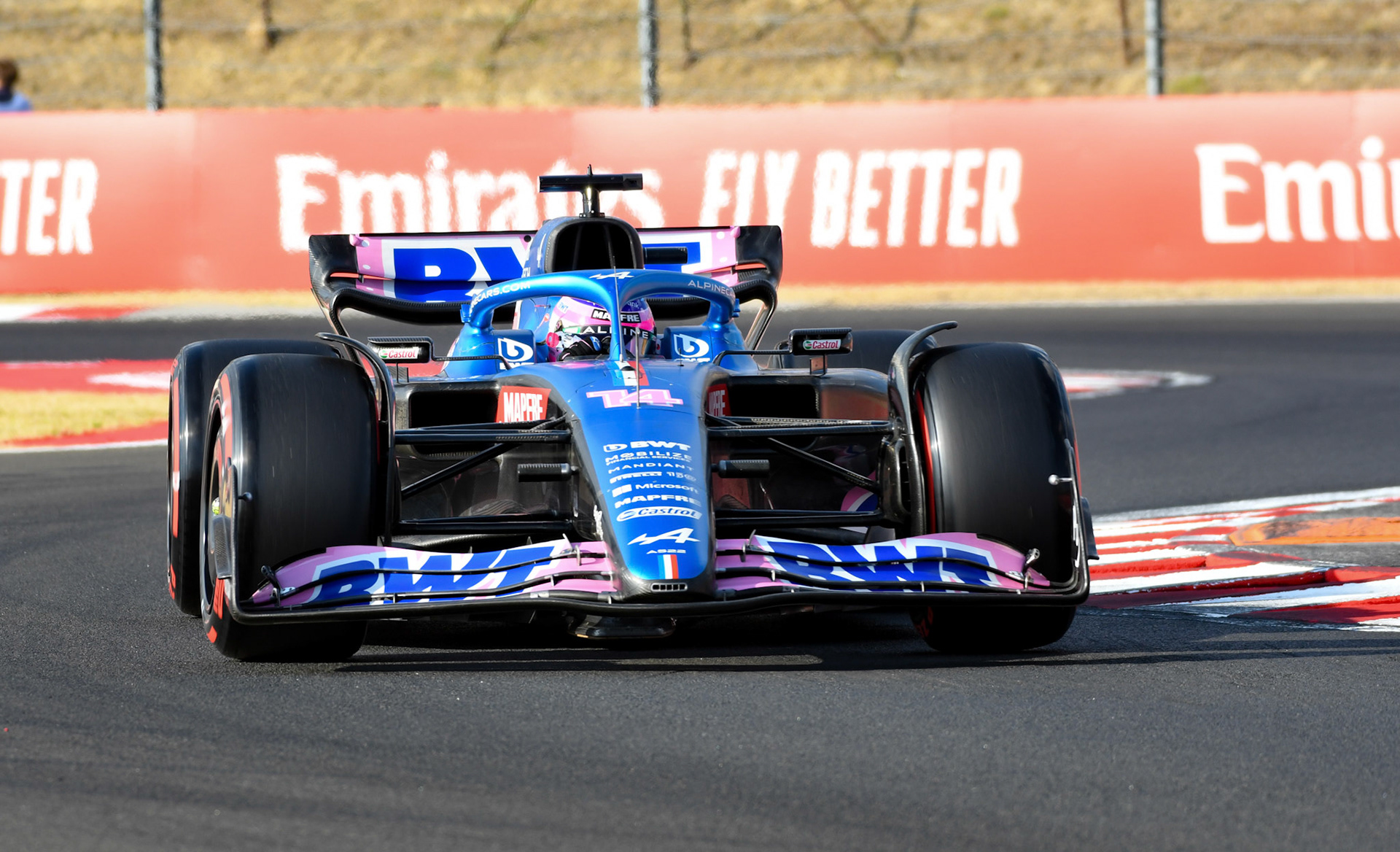 Fernando Alonso (ESP) Alpine F1 Team; Formel 1 Ungarn am 29.07.2022