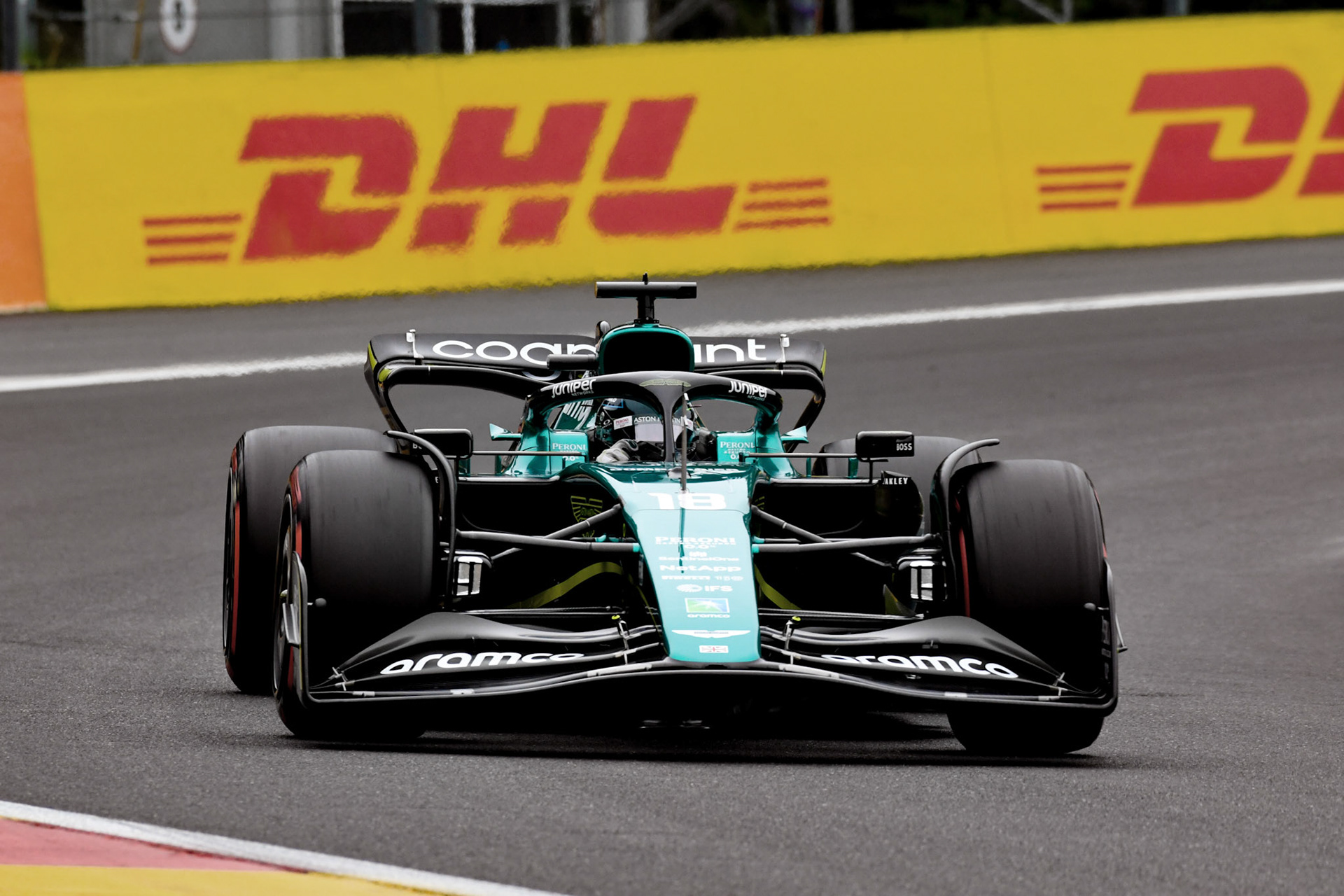 Lance Stroll (CAN) Aston Martin Cognizant Formula One Team; Formel 1 GP Belgien. Samstag, 27.08.2022