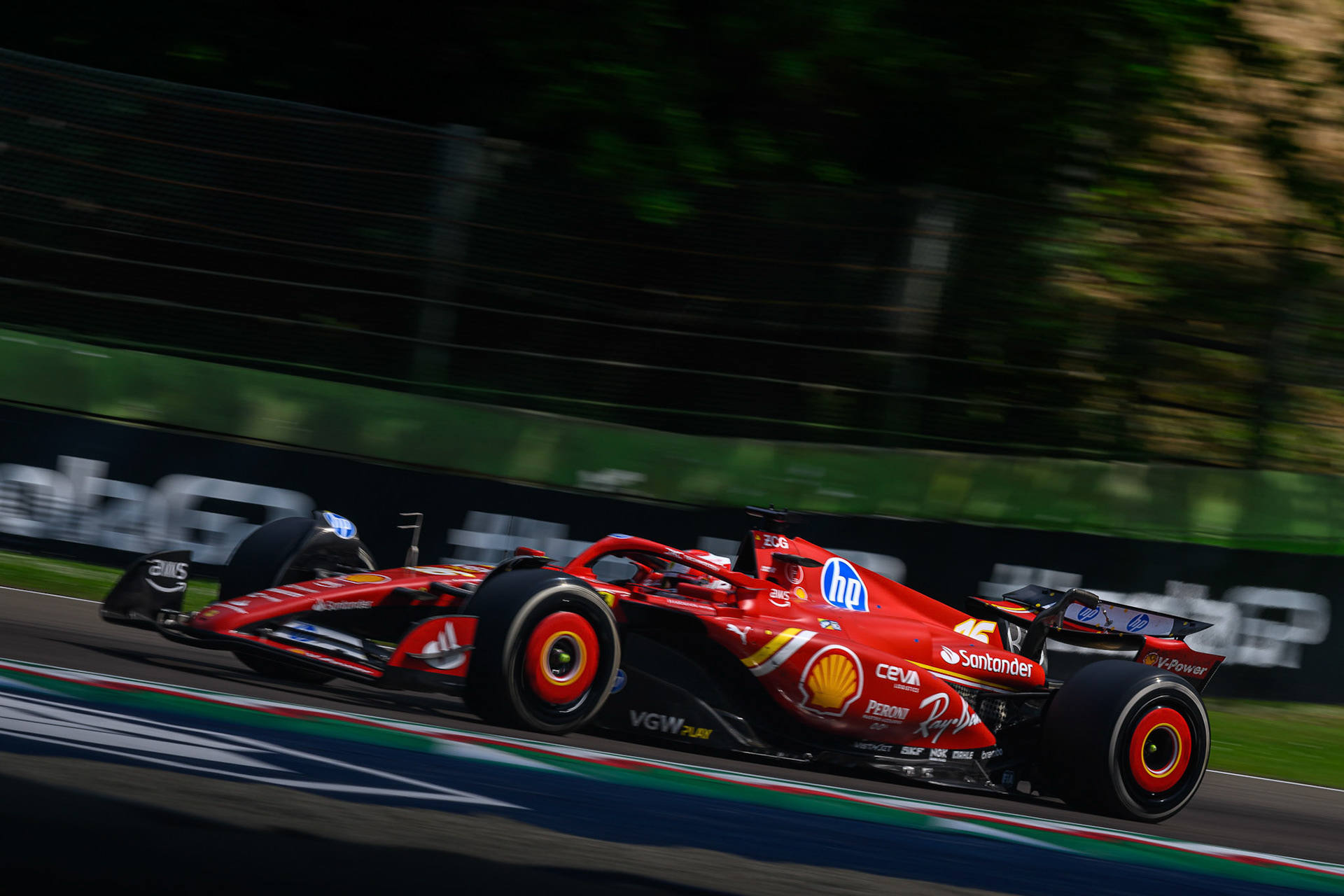 Charles Leclerc #16, Scuderia Ferrari; F1 GP Imola / Italien Sonntag, 19.05.2024