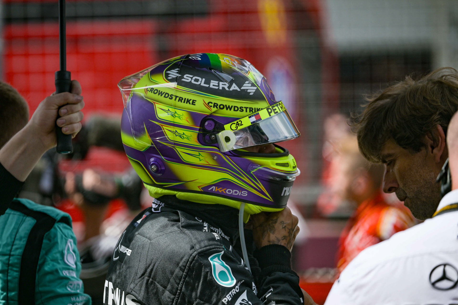 Lewis Hamilton #44, Mercedes-AMG Petronas F1 Team;Formel 1 GP Austria / Österreich. Sonntag, 30.06.2024