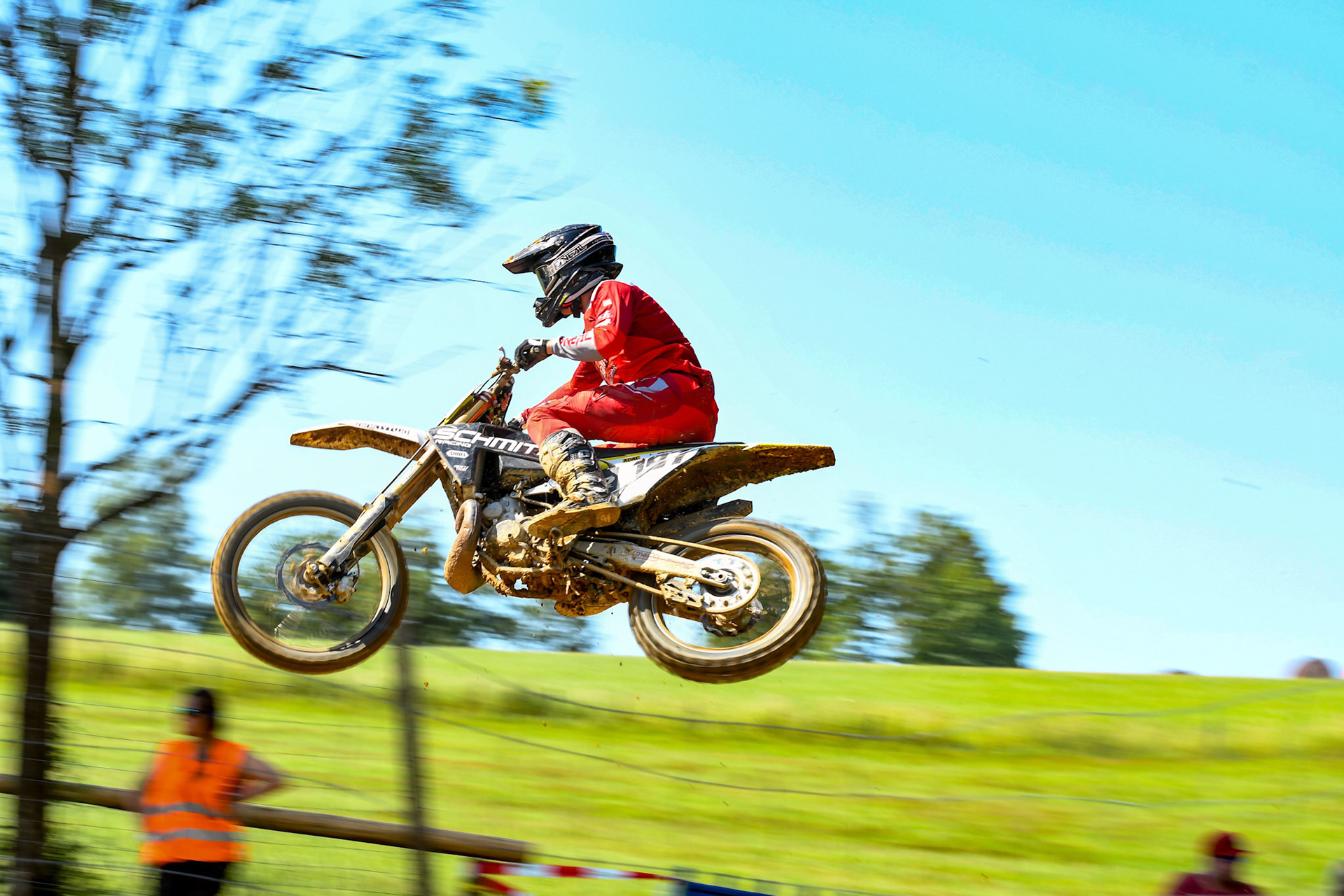 Haas Thomas, KLmotors Racing, Husqvarna;ADAC MX Masters Bielstein. Samstag 17.06.2023