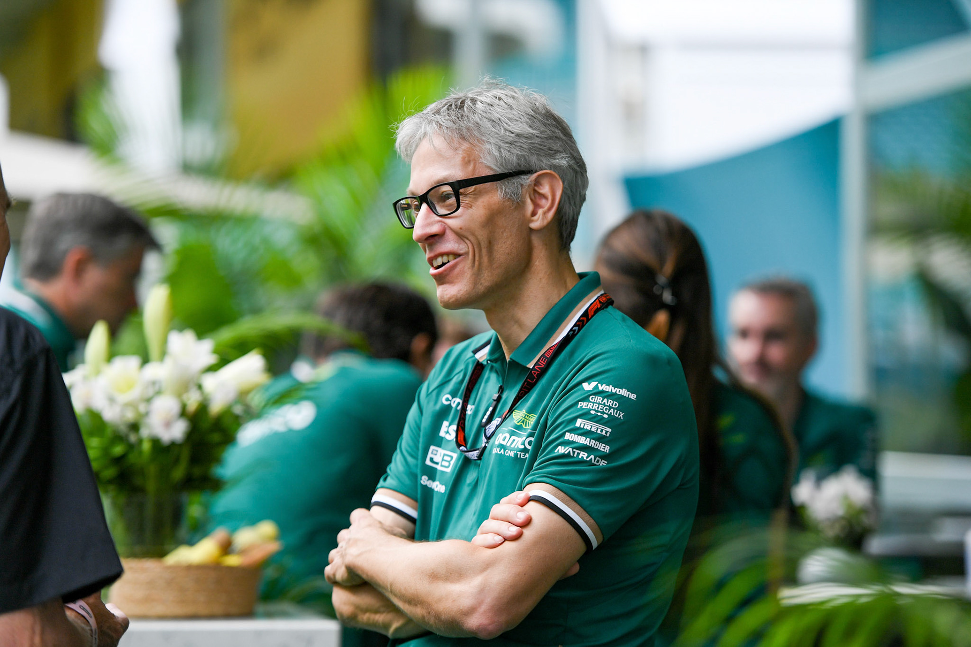 Mike Krack, Teamchef Aston Martin Aramco F1 Team; Formel 1 GP Miami / USA. 05.05.2024