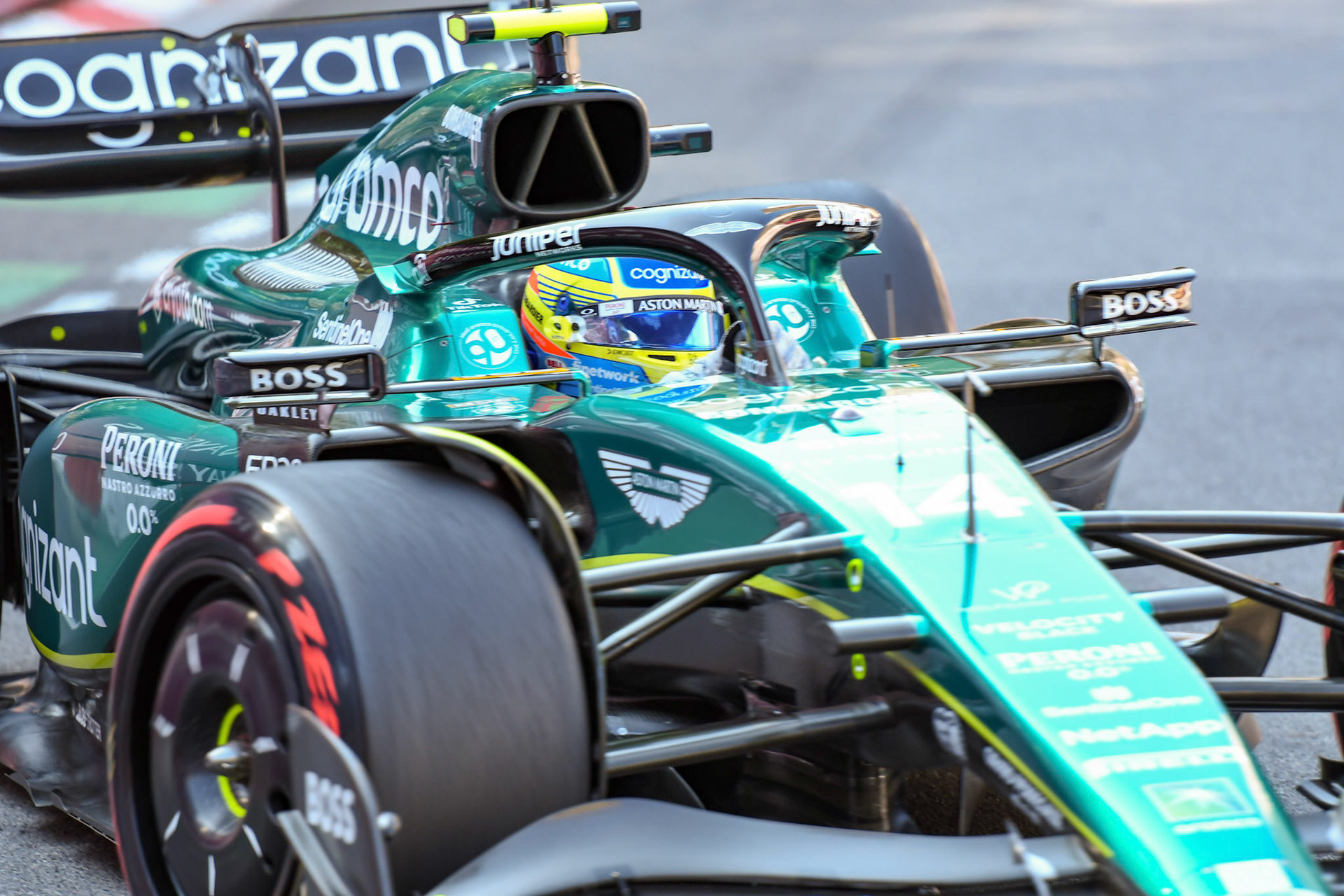 Fernando Alonso (ESP) Aston Martin Formula One Team; Formel 1 GP Monaco. Samstag 27.05.2023