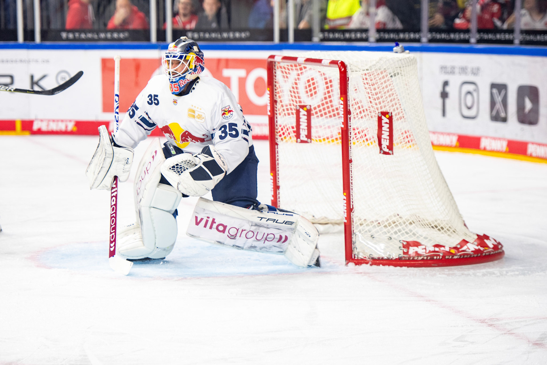 Mathias Niederberger; DEL Kölner Haie - EHC Red Bull München, 27.10.2023