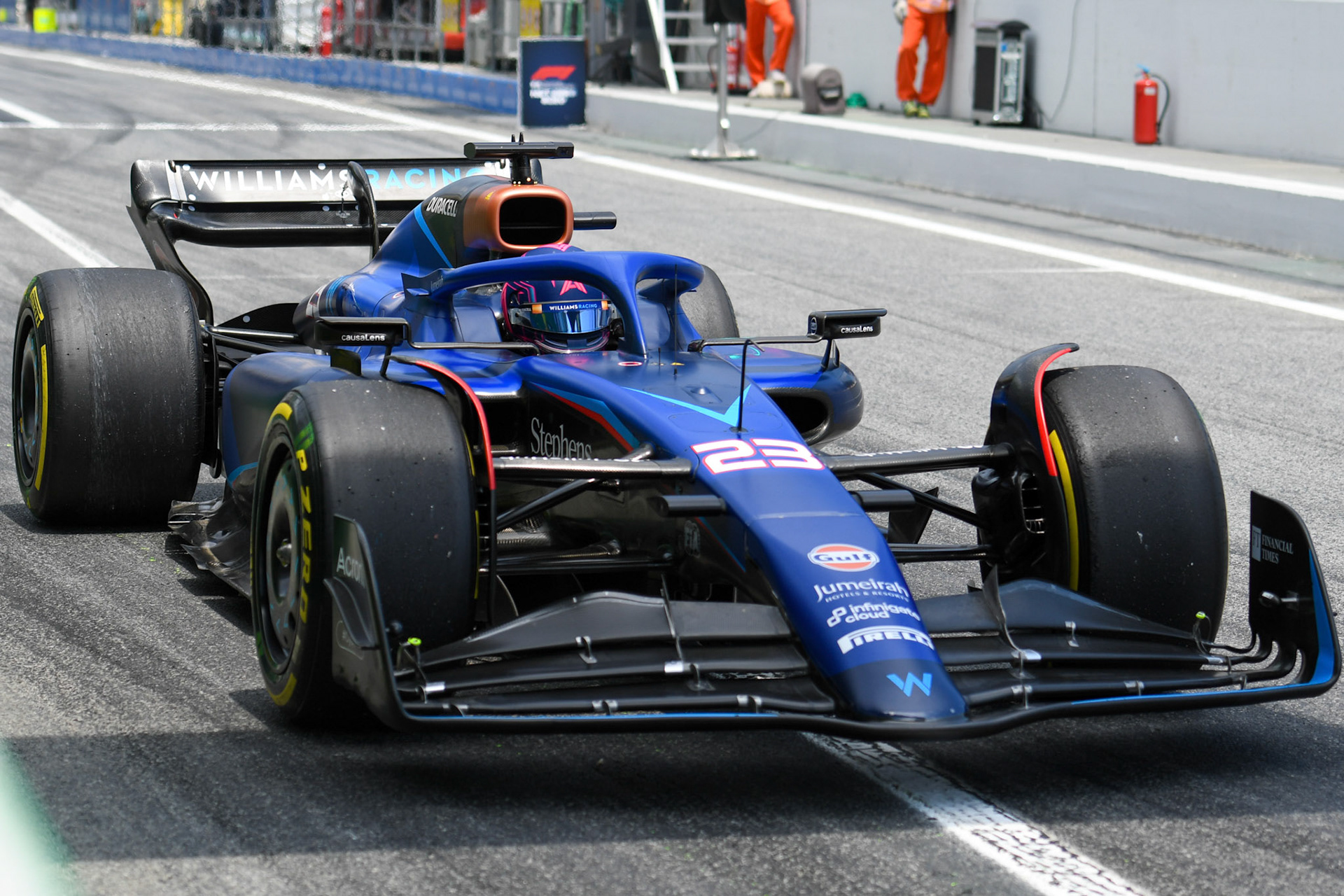 Alexander Albon (THA) Williams Racing;Formel 1 GP Barcelona. Freitag 02.06.2023