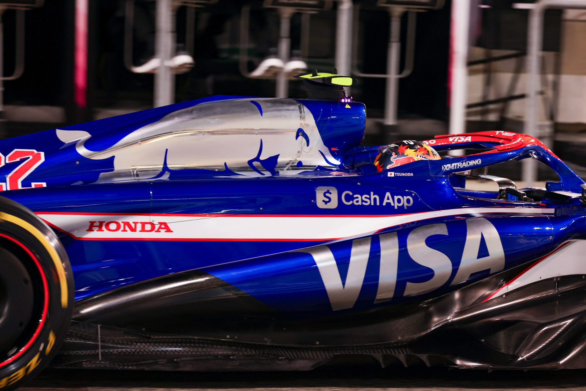 Yuki Tsunoda #22, Visa Cash App RB Formula One Team; Formel 1 GP Bahrain. Freitag 01.03.2024