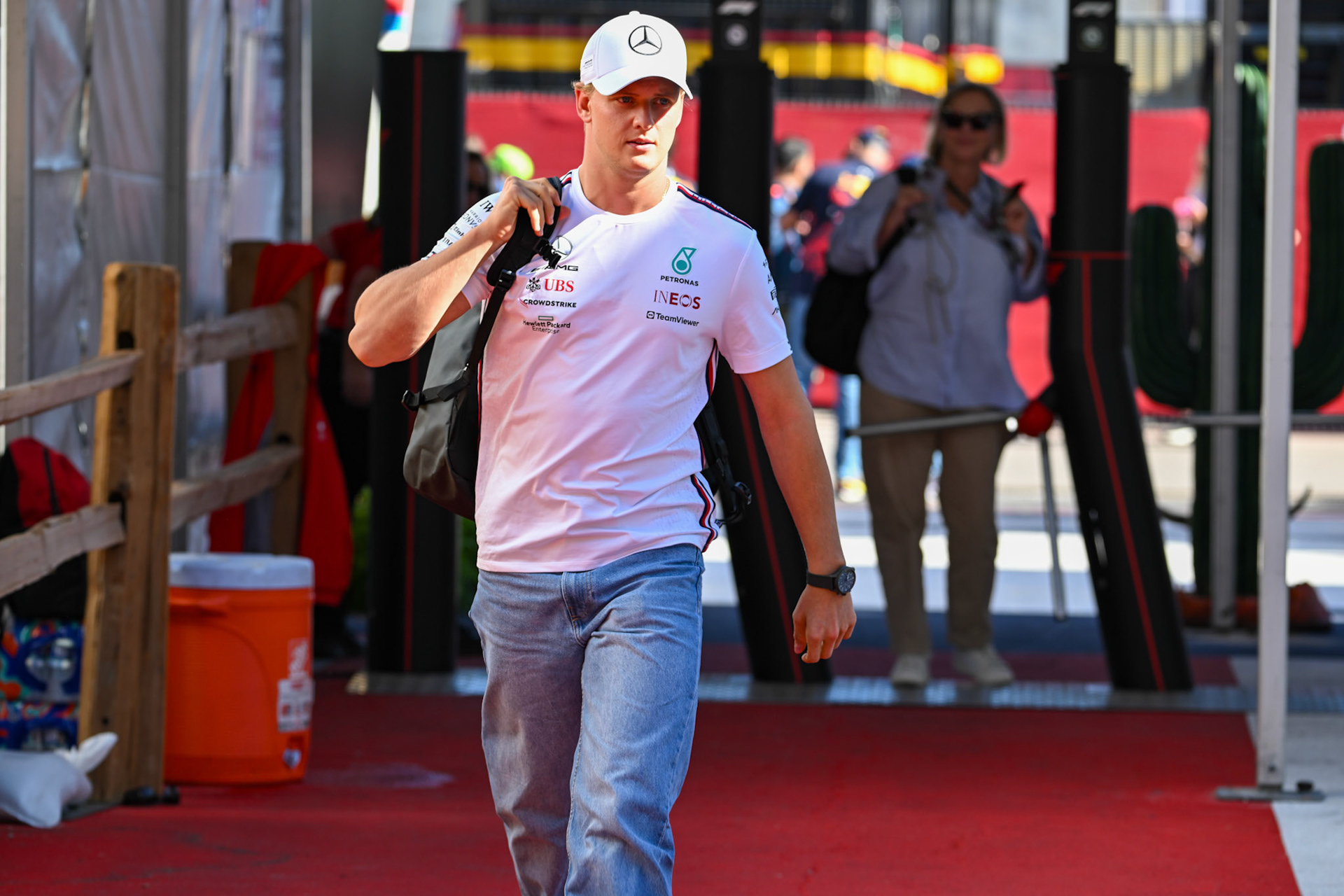 Mick Schumacher, Mercedes AMG F1 Team;Formel 1 GP USA Austin Texas. Freitag 20.10.2023