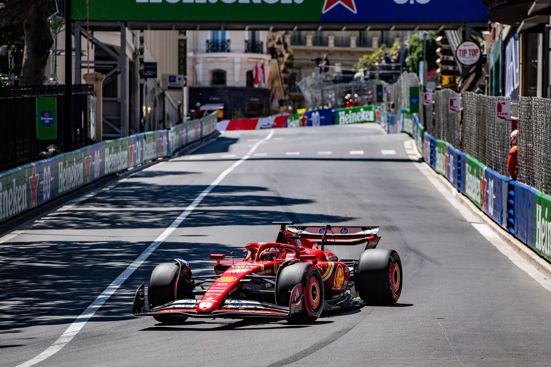 Charles Leclerc #16, Scuderia Ferrari; Formel1 GP Monaco Samstag, 25.05.2024