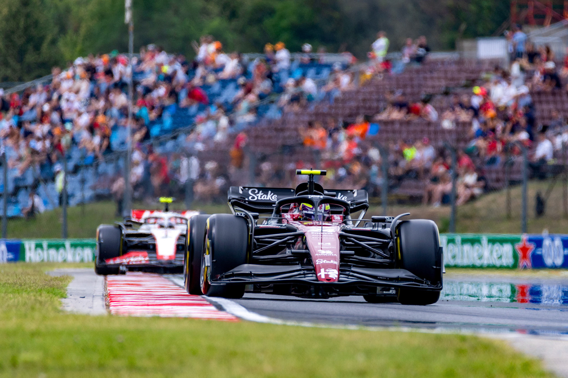 Guanyu Zhou (CHN) Alfa Romeo F1 Team;Formel 1 GP Budapest / Ungarn. Feitag, 21.07.2023