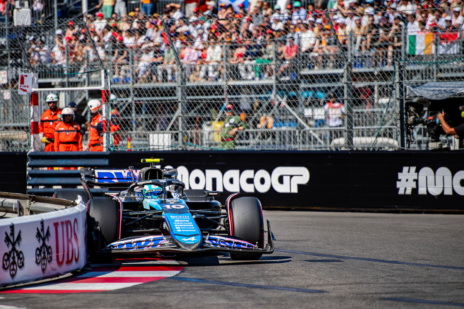 Pierre Gasly #10, BWT Alpine F1 Team; Formel1 GP Monaco Samstag, 25.05.2024