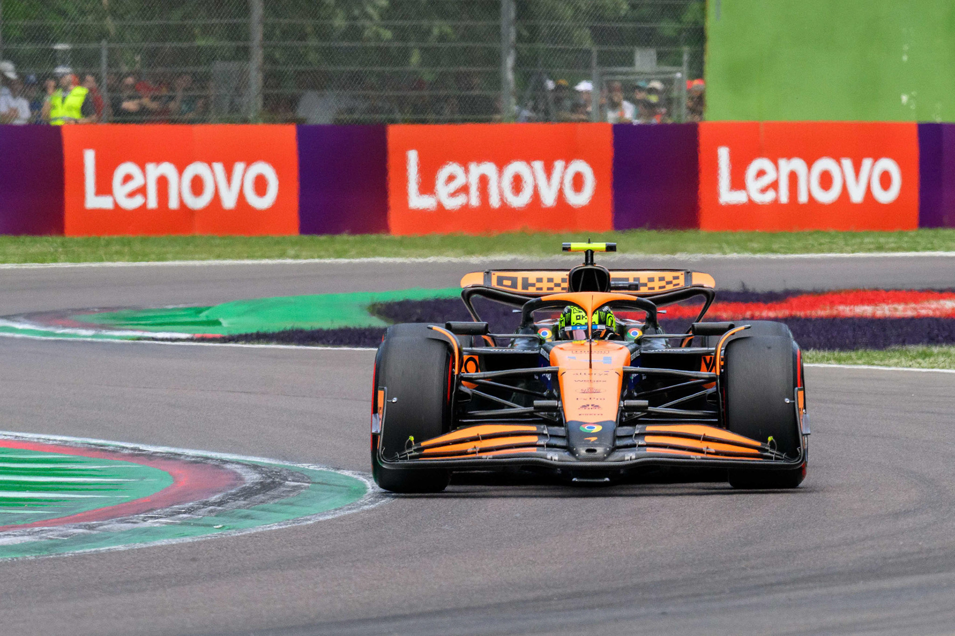 Lando Norris #4, McLaren Formula 1 Team; F1 GP Imola / Italien Sonntag, 19.05.2024