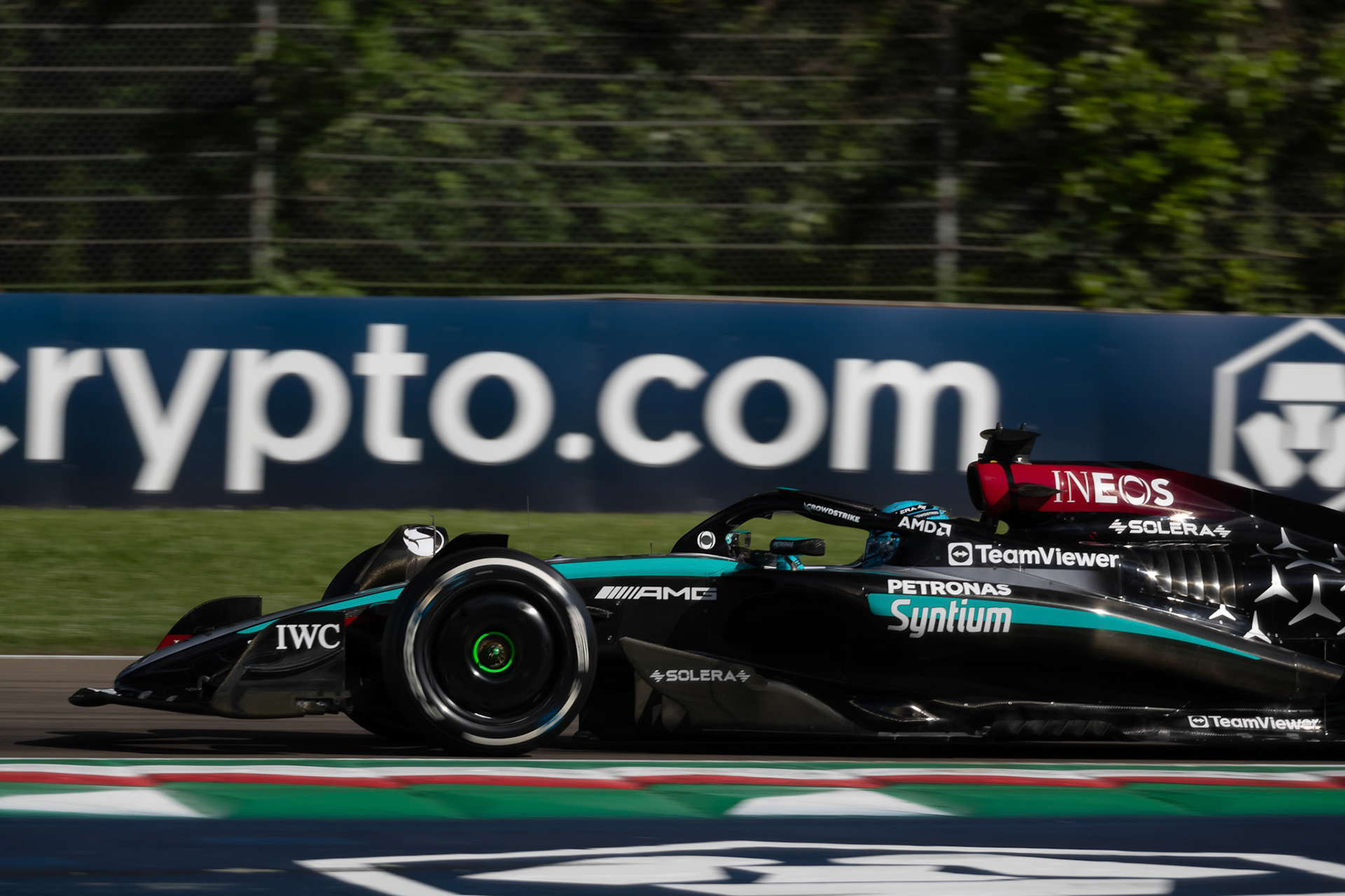 George Russell #63, Mercedes-AMG Petronas F1 Team; F1 GP Imola / Italien Freitag, 17.05.2024