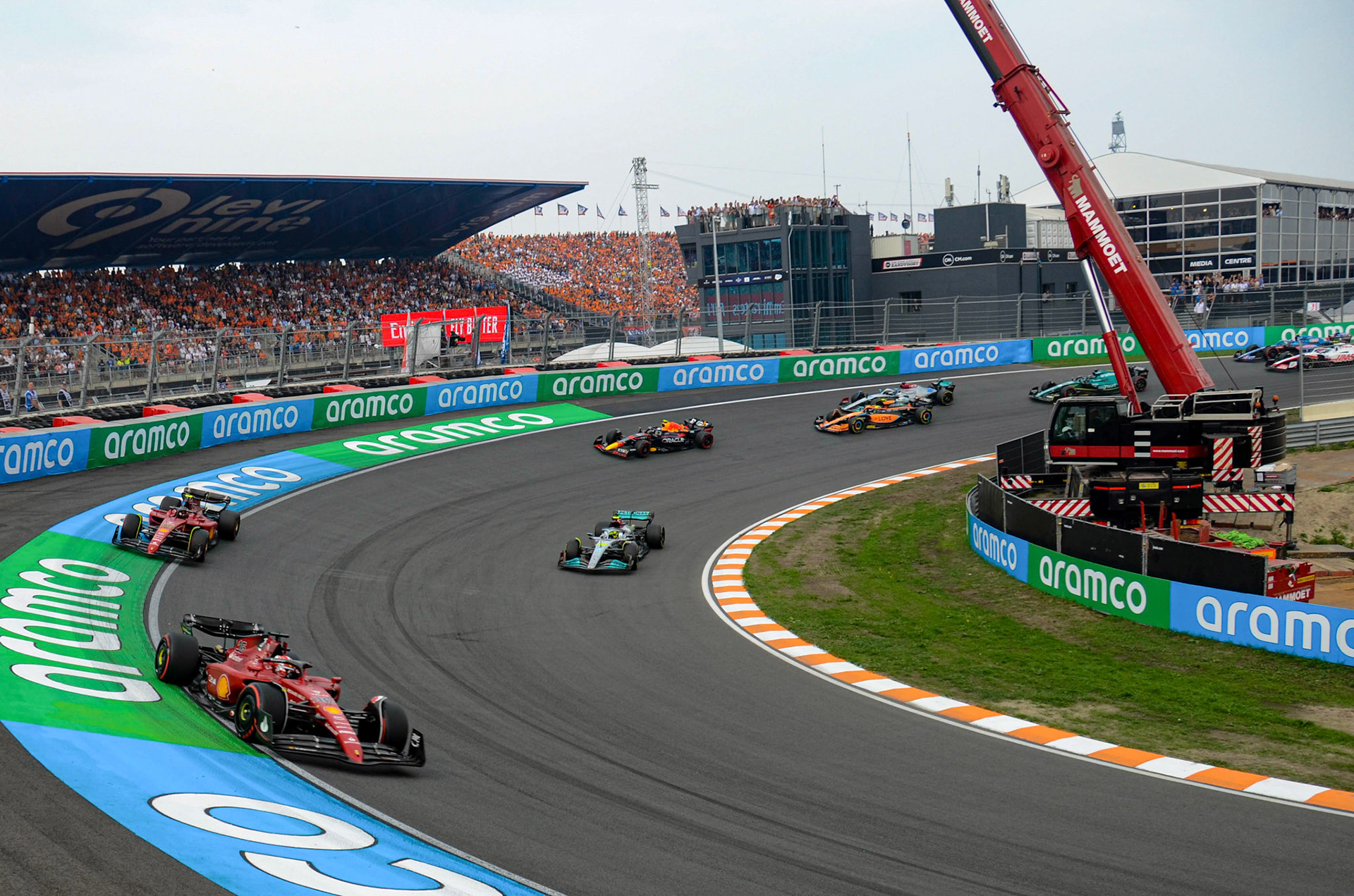 Charles Leclerc (MCO) Scuderia Ferrari; Formel 1 GP Holland Zandvoort, Sonntag, 04.09.2022