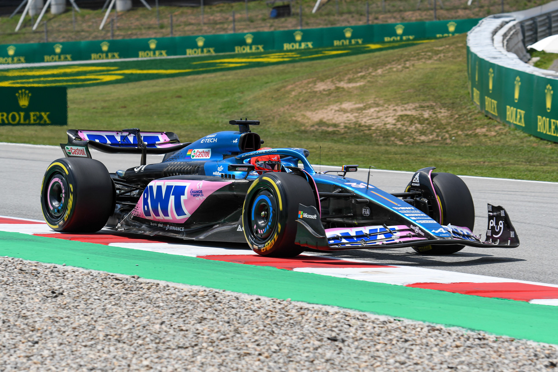 Esteban Ocon (FRA) Alpine F1 Team; Formel 1 GP Barcelona. Freitag 02.06.2023