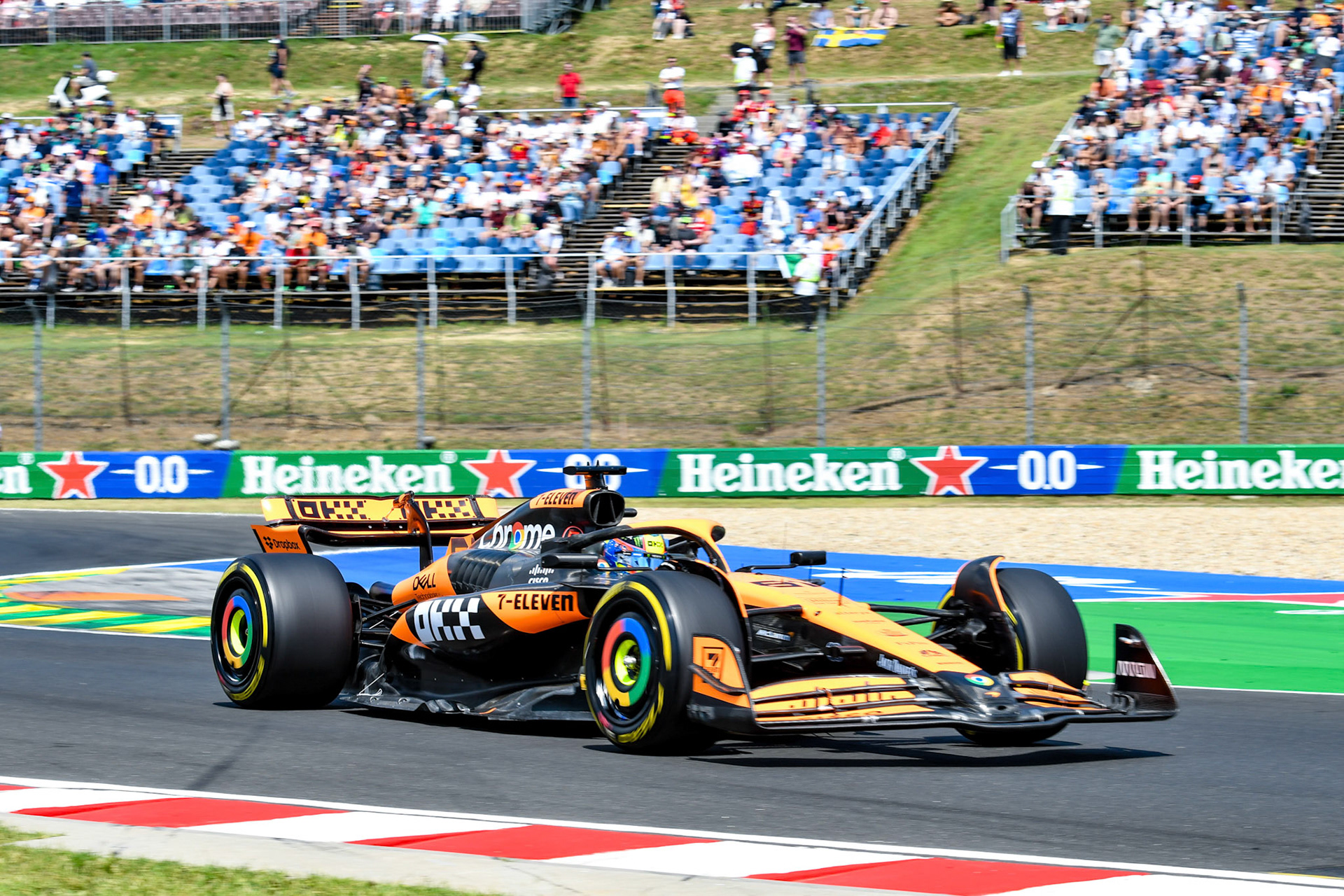 Oscar Piastri #81, McLaren Formula 1 Team;Formel 1 Budapest / Ungarn, 20.07.2024