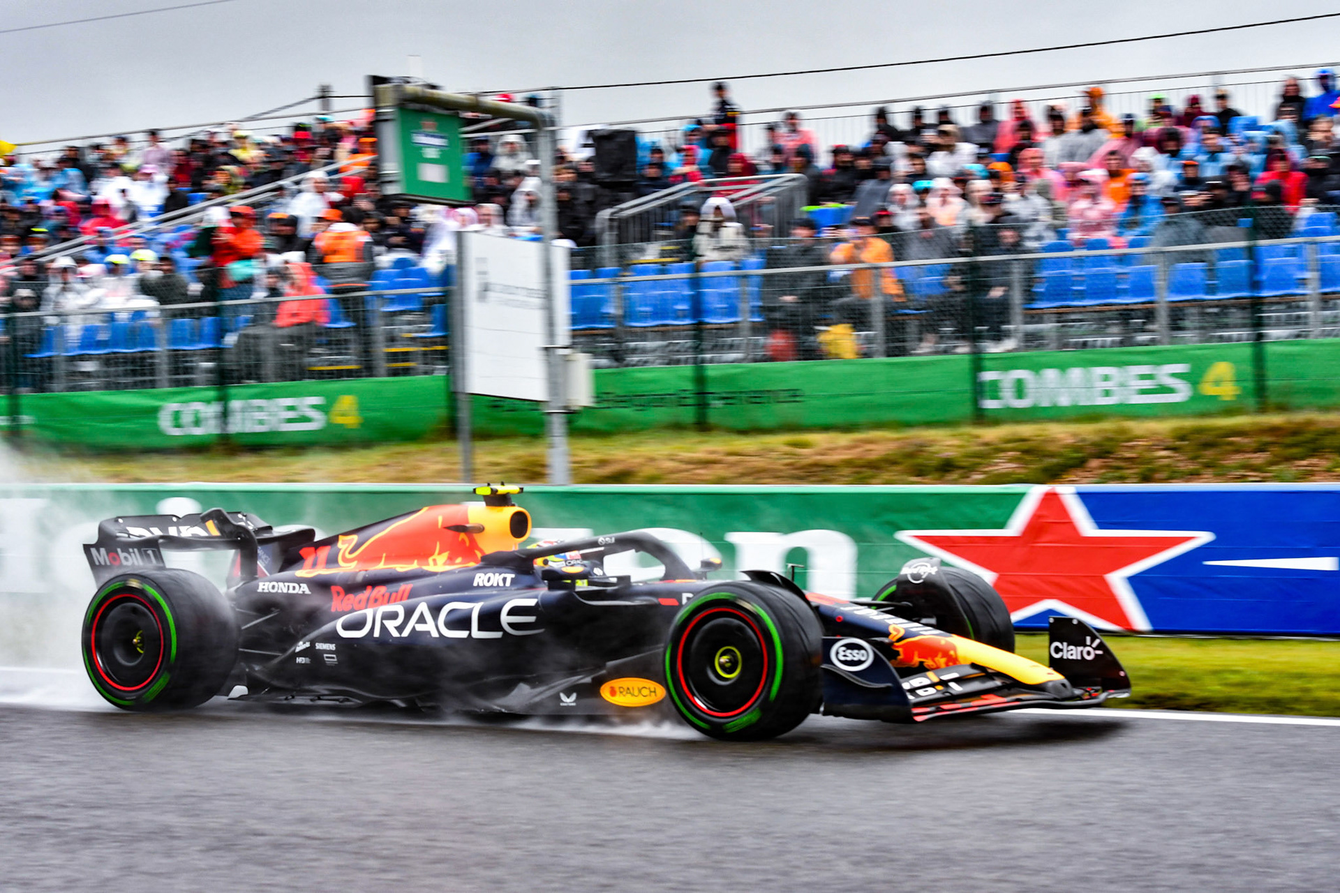 Sergio Perez (MEX) Red Bull Racing; Formel 1 GP Spa Francorchamps/ Belgien. Freitag, 28.07.2023