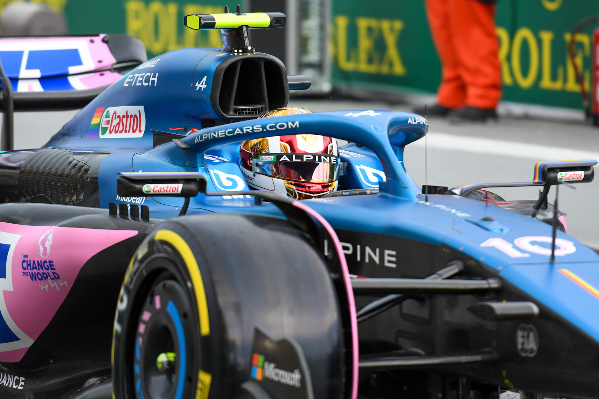Pierre Gasly (FRA) Alpine F1 Team; Formel 1 GP Barcelona. Samstag 03.06.2023