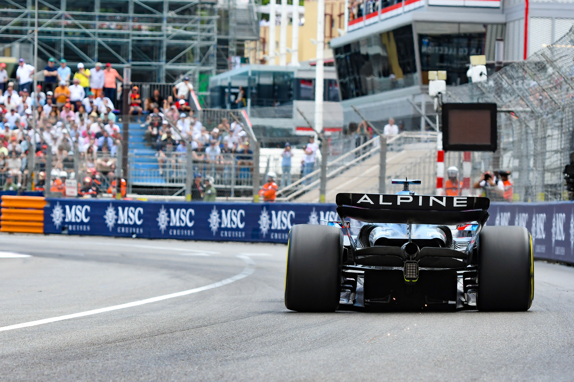 Esteban Ocon (FRA) Alpine F1 Team; Formel 1 GP Monaco. Sonntag 28.05.2023