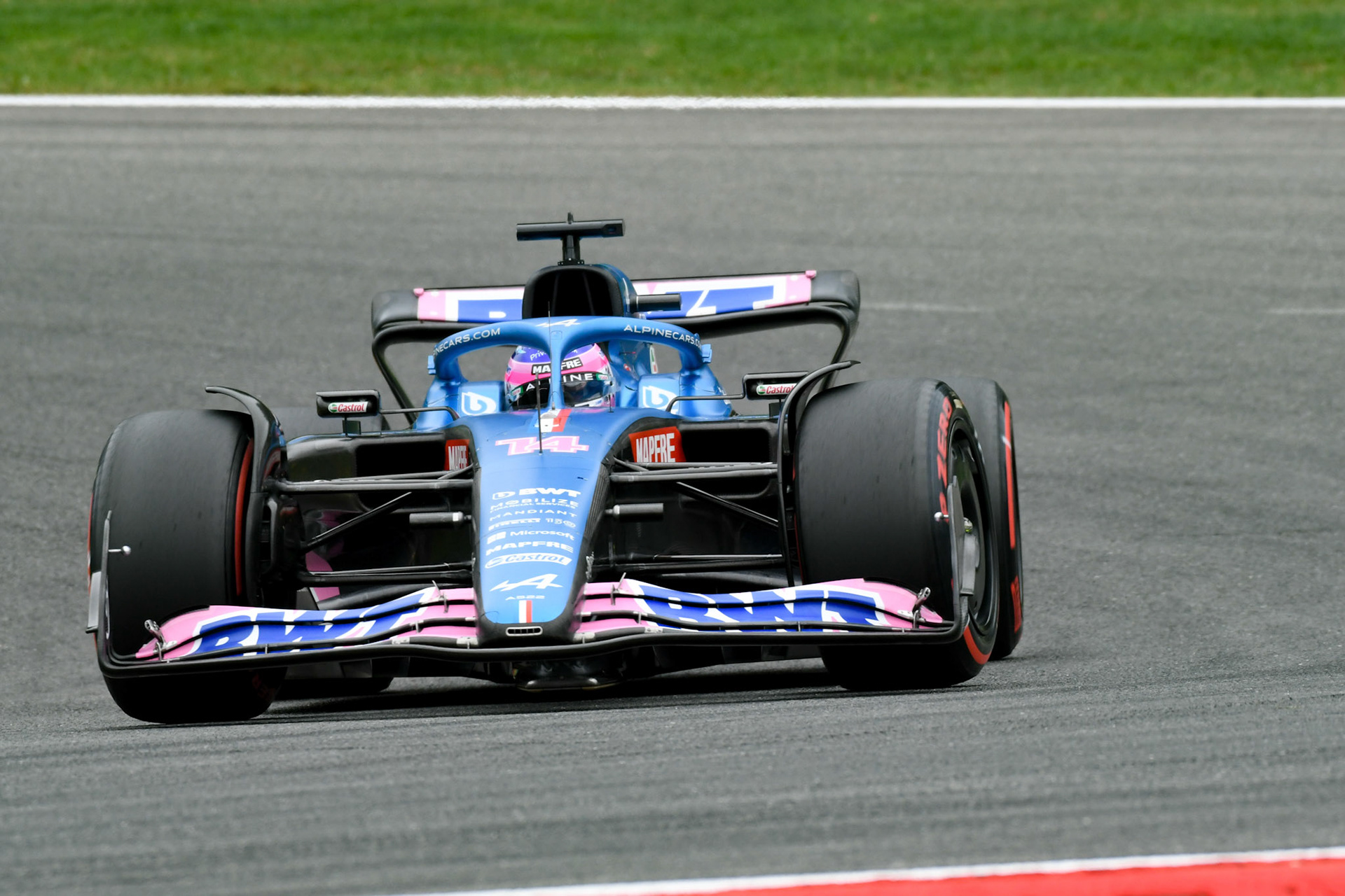 Fernando Alonso (ESP) Alpine F1 Team; Formel 1 GP Belgien. Samstag, 27.08.2022
