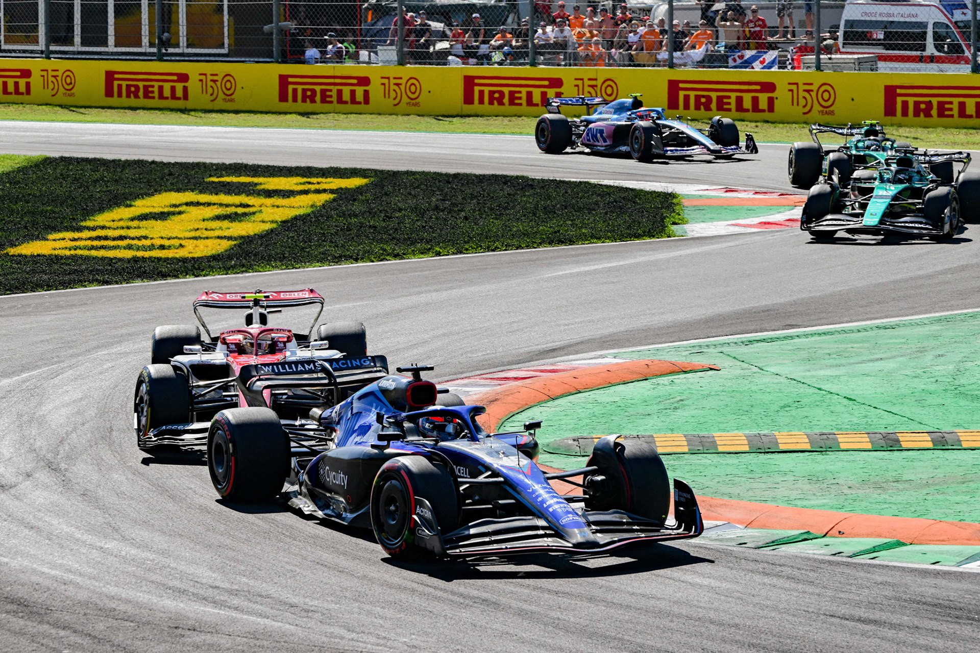 Nyck de Vries (NED) Aston Martin Cognizant Formula One Team; Formel 1 GP Italien Monza, Sonntag, 11.09.2022