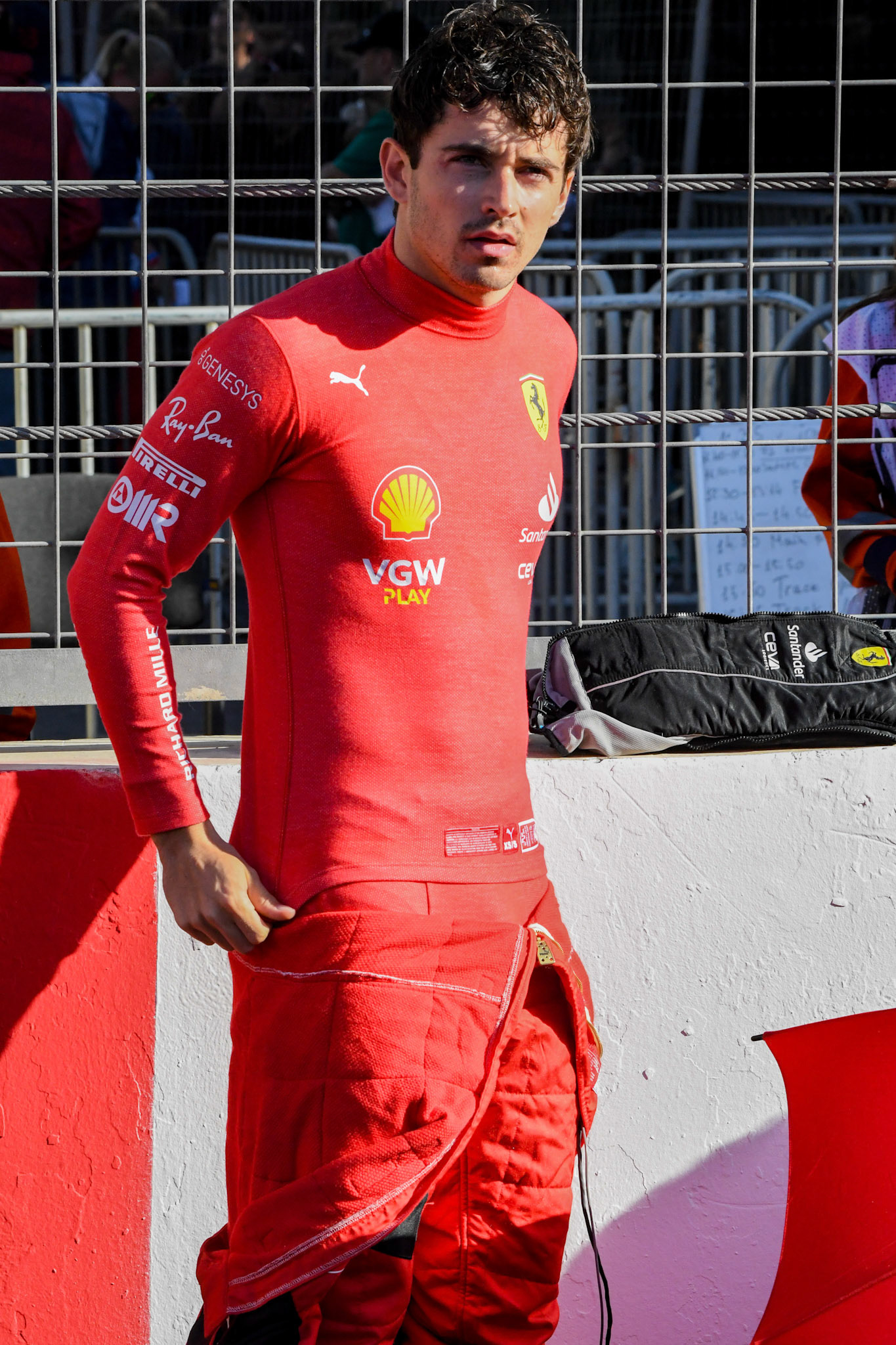 Charles Leclerc (MCO) Scuderia Ferrari; Formel 1 GP Baku Azerbaijan. Samstag 29.04.2023