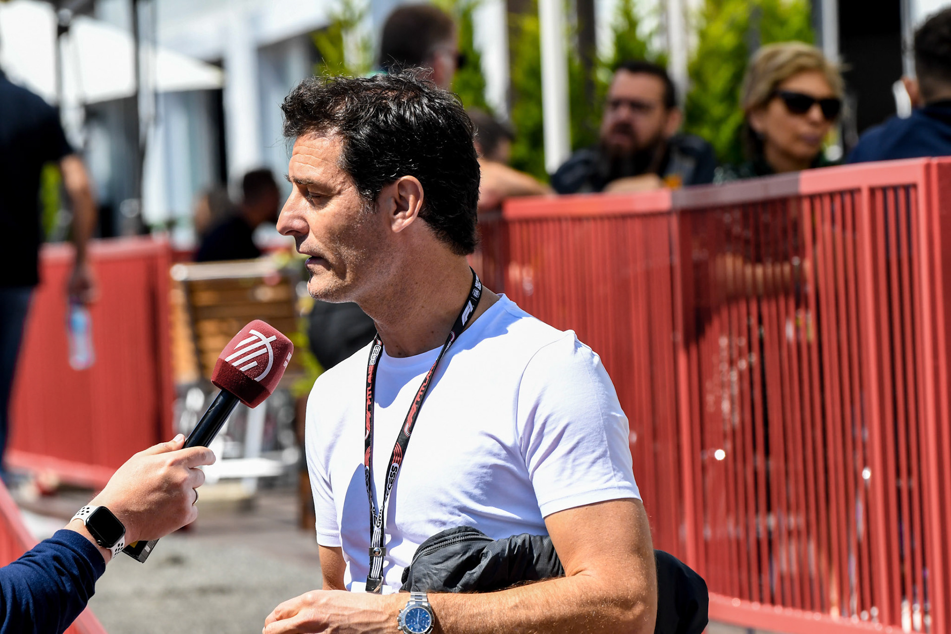 Mark Webber; Formel 1 GP Baku Azerbaijan. Samstag 29.04.2023