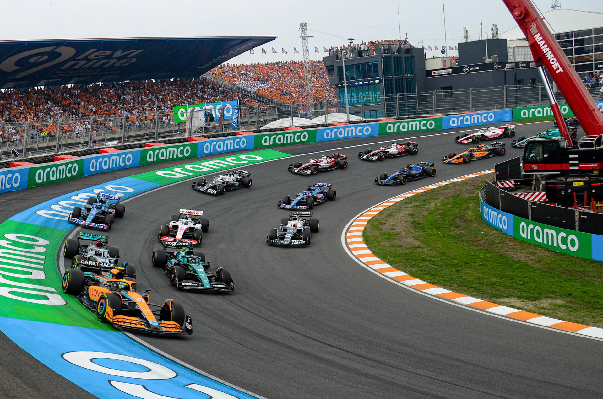 Lando Norris (GBR) McLaren; Formel 1 GP Holland Zandvoort, Sonntag, 04.09.2022