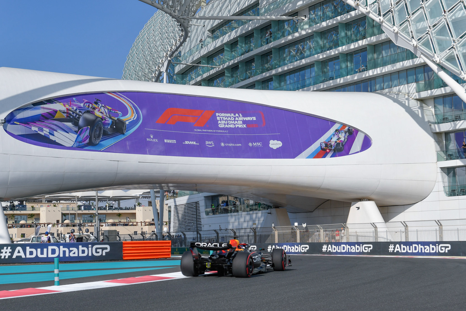 Sergio Perez (MEX) Red Bull Racing; Formel 1 GP Abu Dhabi. Samstag 25.11.2023
