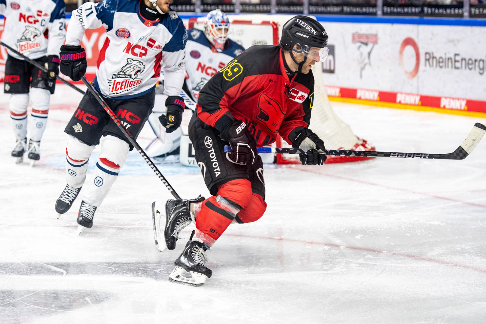 Frederik Storm; DEL Kölner Haie - Nürnberg Ice Tigers, 17.12.2023