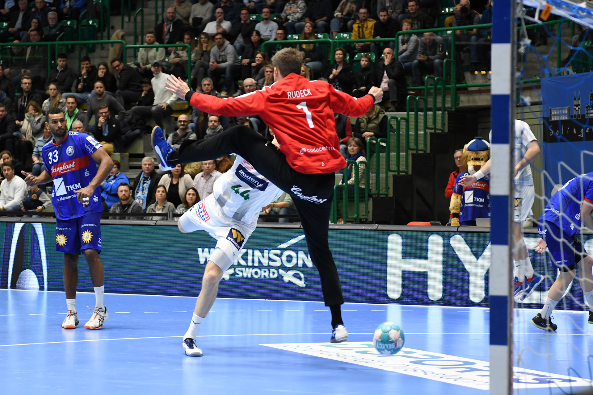 Lenny Rubin #44; Handball Bundesliga; BHC 06 - HSG Wetzlar 06.11.2022