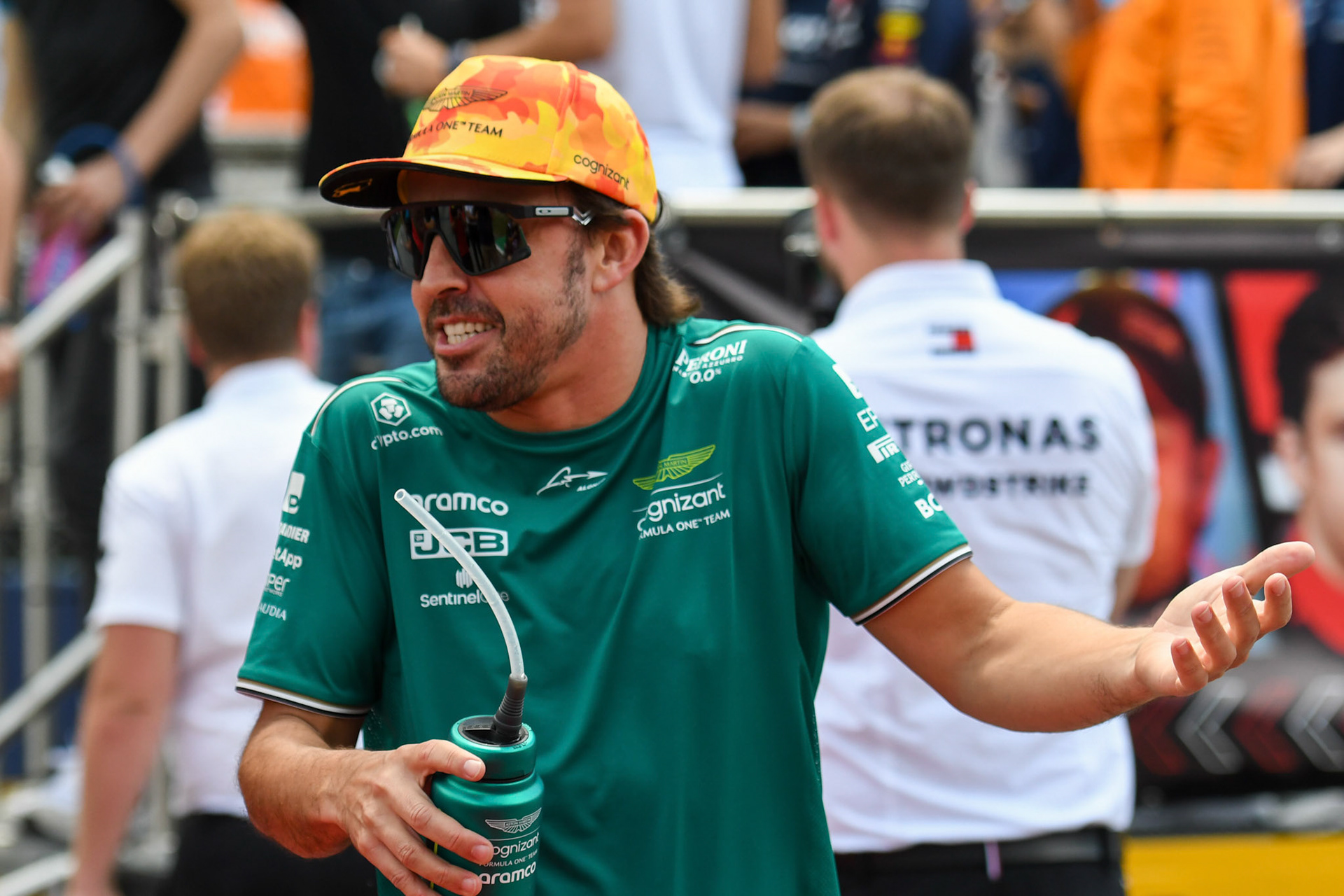 Fernando Alonso (ESP) Aston Martin Formula One Team; Formel 1 GP Barcelona. Sonntag 04.06.2023