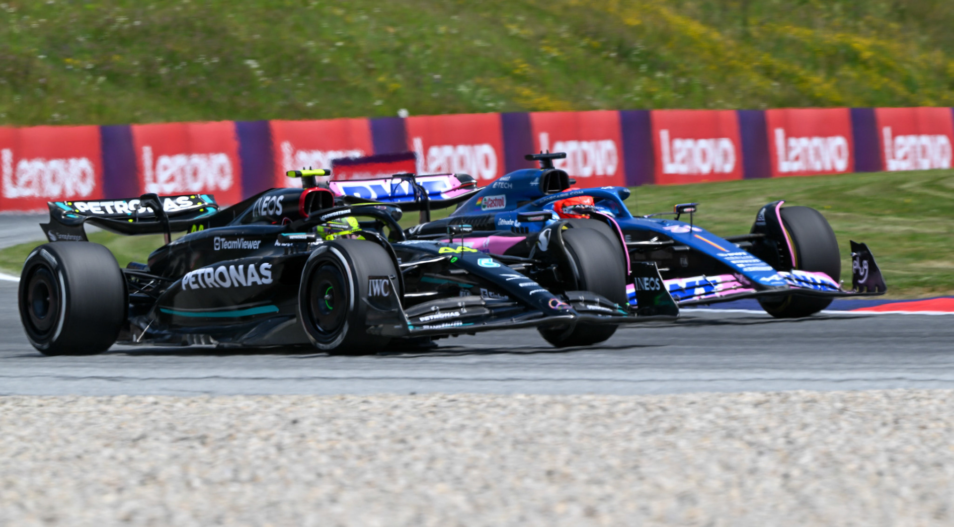 Lewis Hamilton (GBR) Mercedes AMG F1 Team; Formel 1 GP Austria / Österreich. Freitag, 30.06.2023