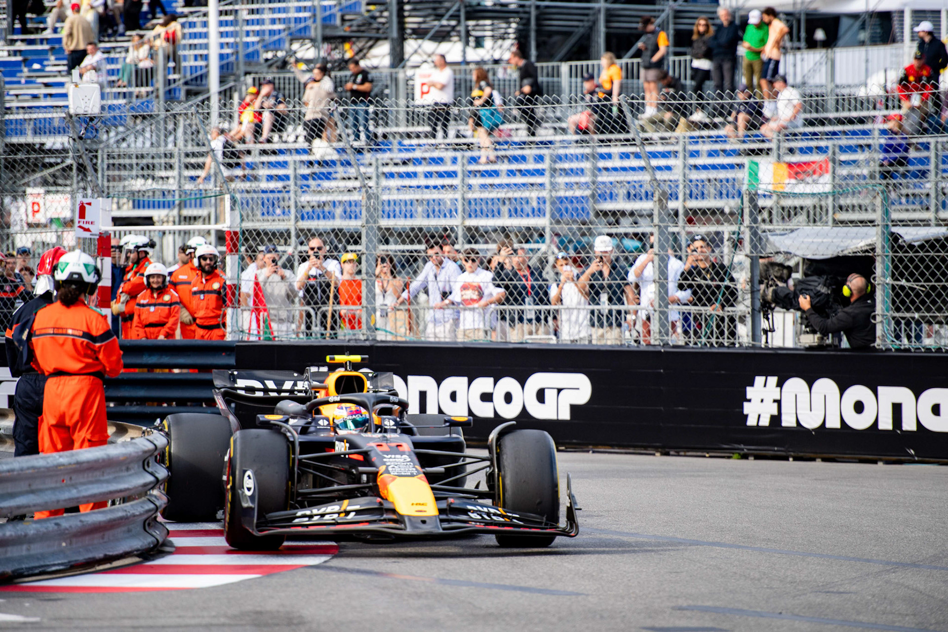 Sergio Perez #11, Oracle Red Bull Racing; Formel1 GP Monaco Freitag, 24.05.2024