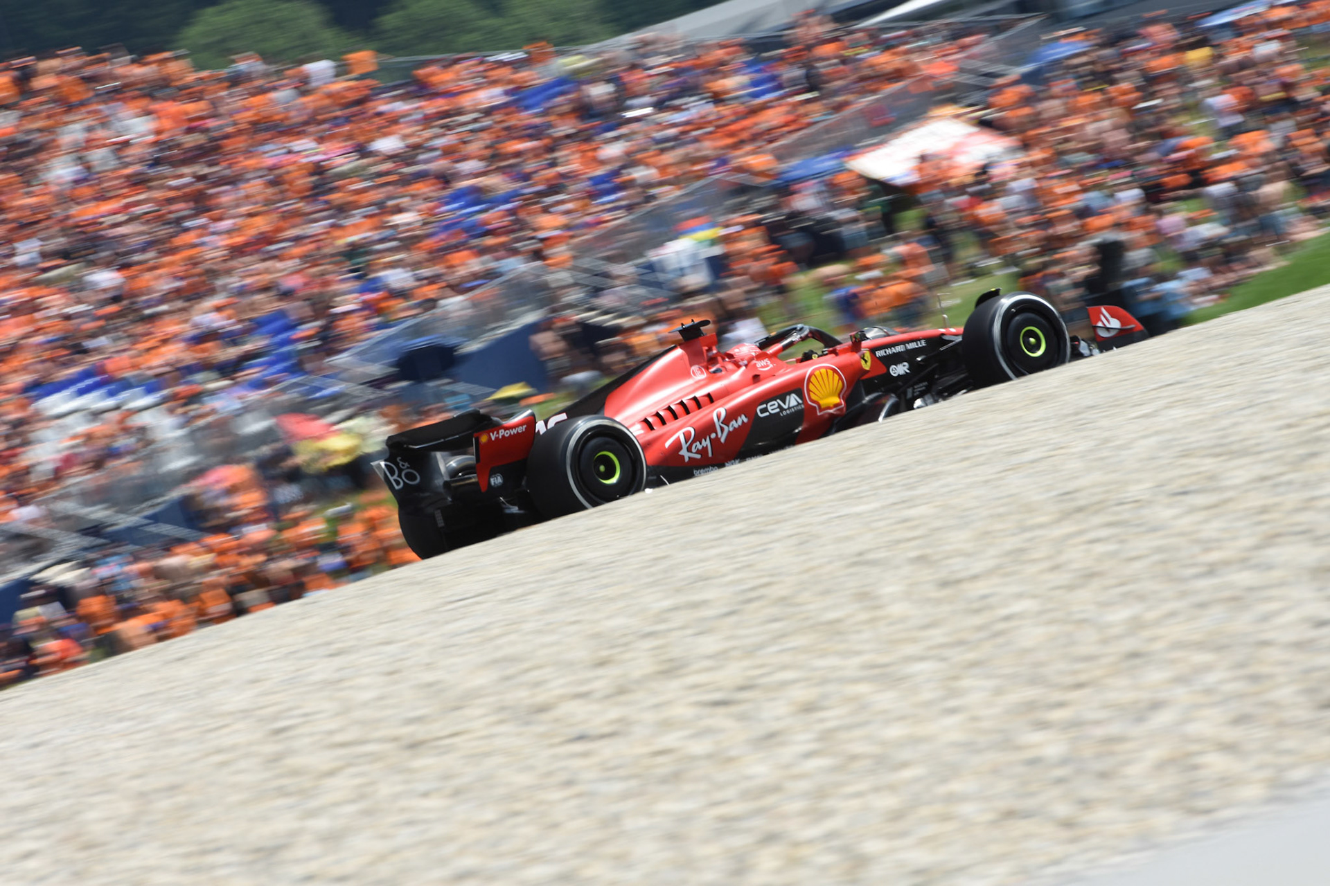 Charles Leclerc (MCO) Scuderia Ferrari;Formel 1 GP Austria / Österreich. Freitag, 30.06.2023