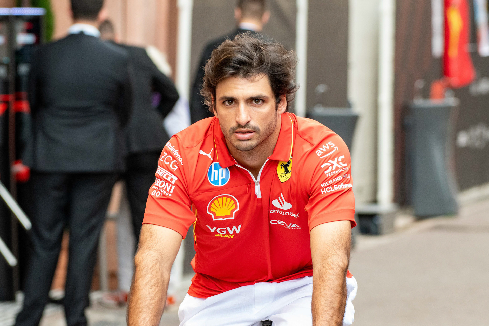 Carlos Sainz #55, Scuderia Ferrari; Formel1 GP Monaco Sonntag, 26.05.2024