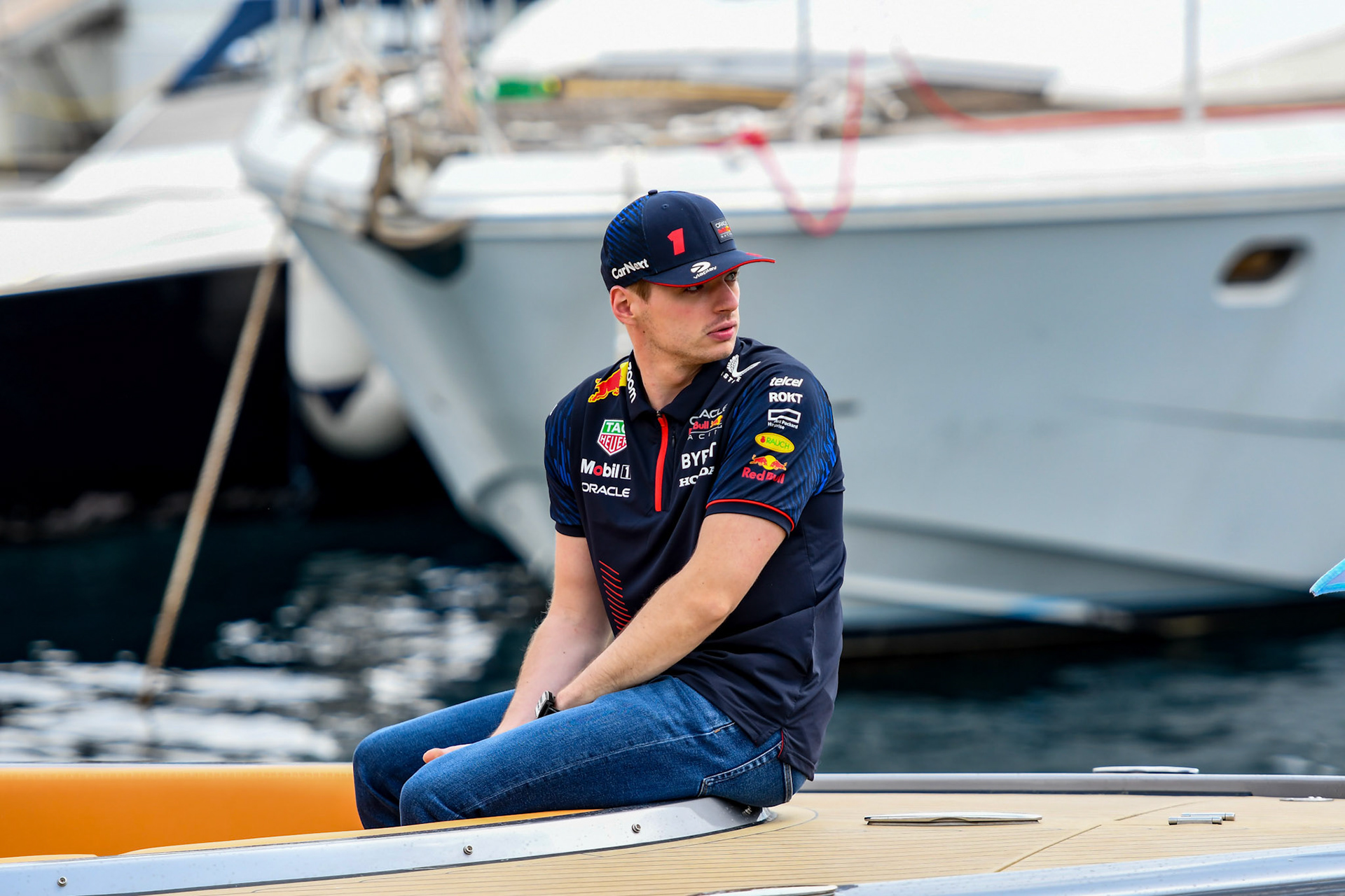 Max Verstappen (NED) Red Bull Racing; Formel 1 GP Monaco. Donnerstag 25.05.2023
