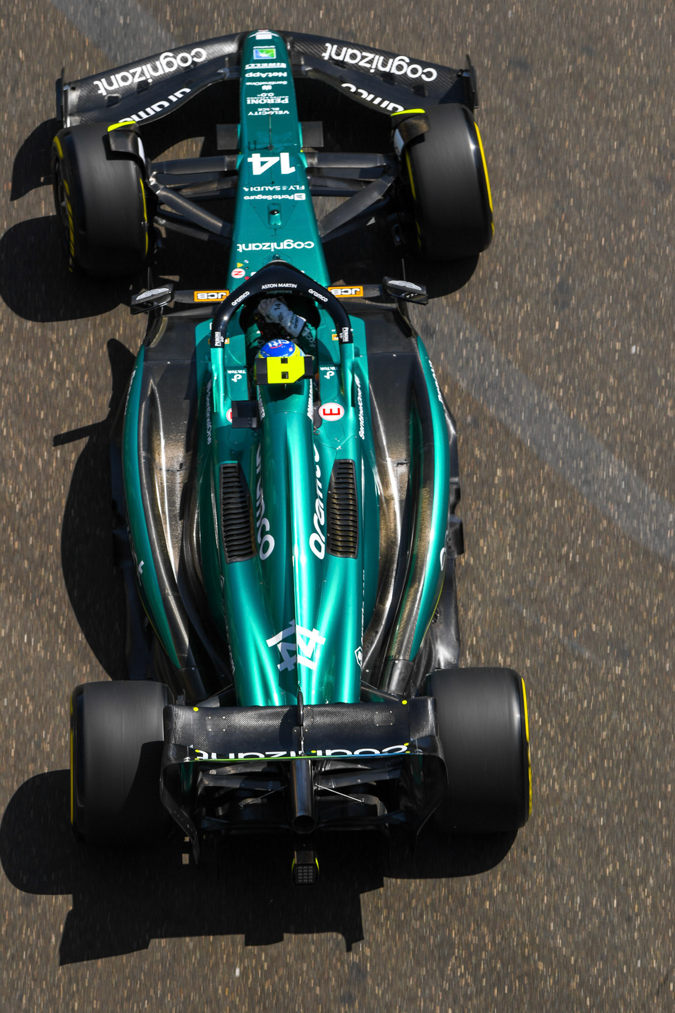 Fernando Alonso (ESP) Aston Martin Formula One Team; Formel 1 GP Baku Azerbaijan. Freitag 28.04.2023