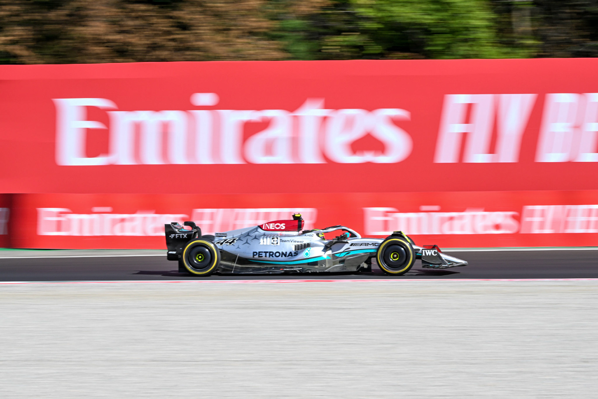 Lewis Hamilton (GBR) Merceds AMG Petronas; Formel 1 GP Italien Monza, Sonntag, 11.09.2022