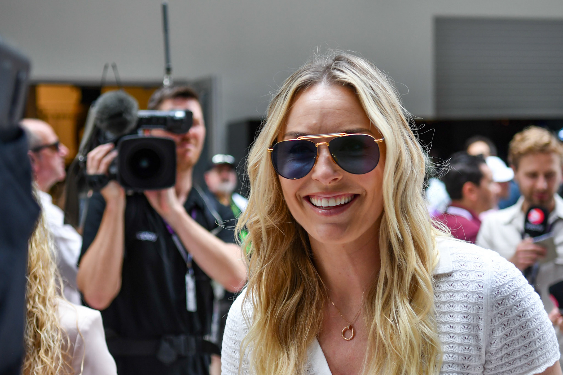 Lindsey Vonn; Formel 1 GP Miami / USA. 05.05.2024