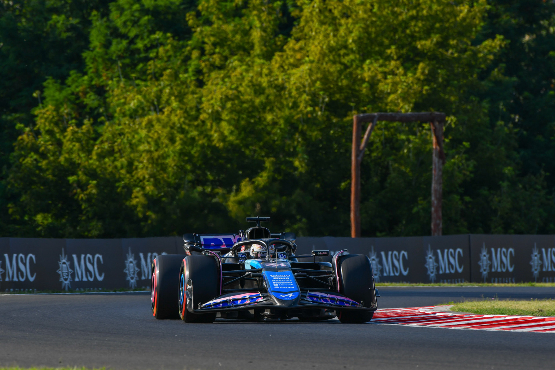 Esteban Ocon #31, BWT Alpine F1 Team;Formel 1 Budapest / Ungarn, 20.07.2024