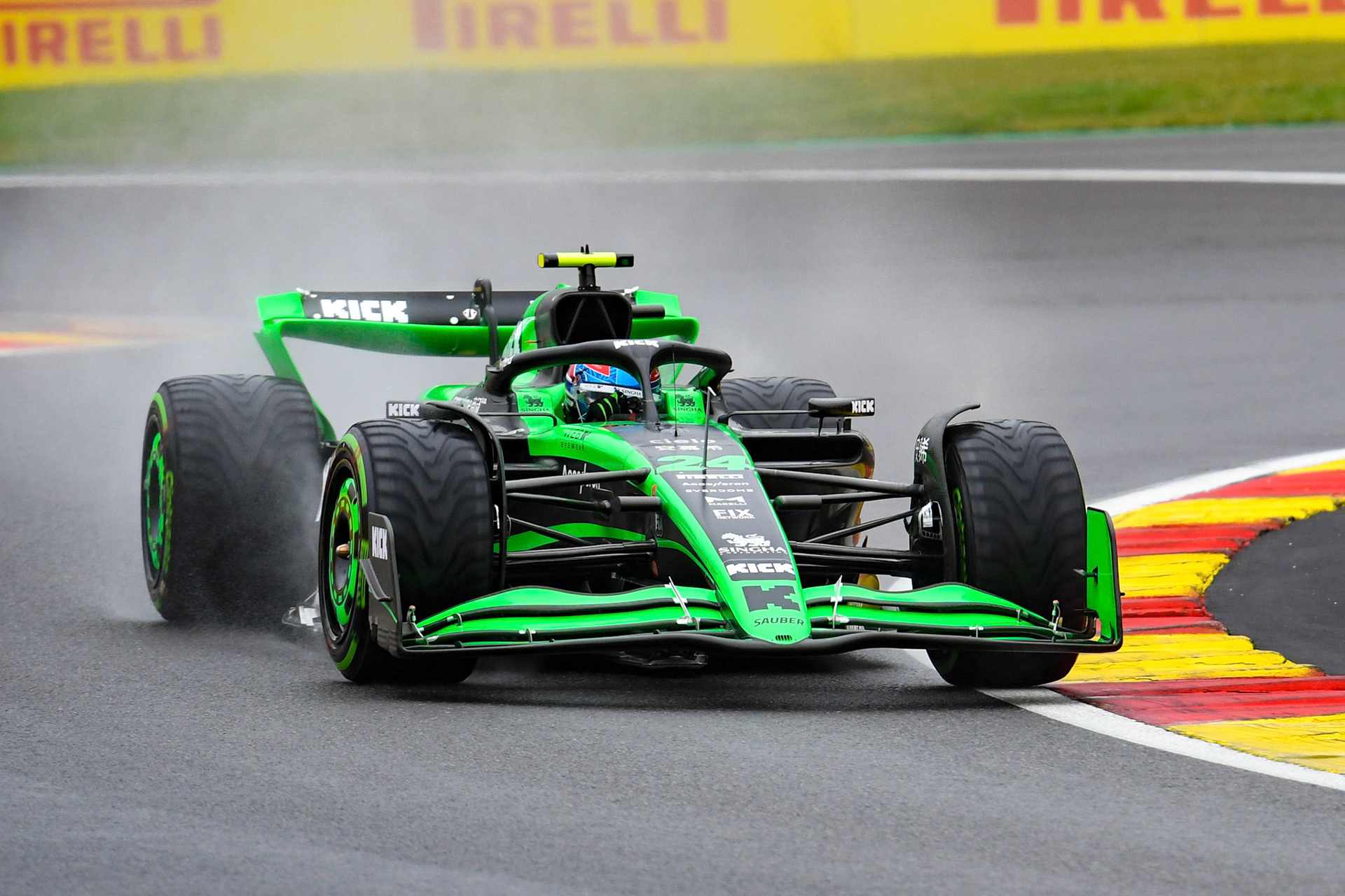 Guanyu Zhou #24, Stake F1 Team Kick Sauber;Formel 1 GP Spa / Belgien. Samstag, 27.07.2024