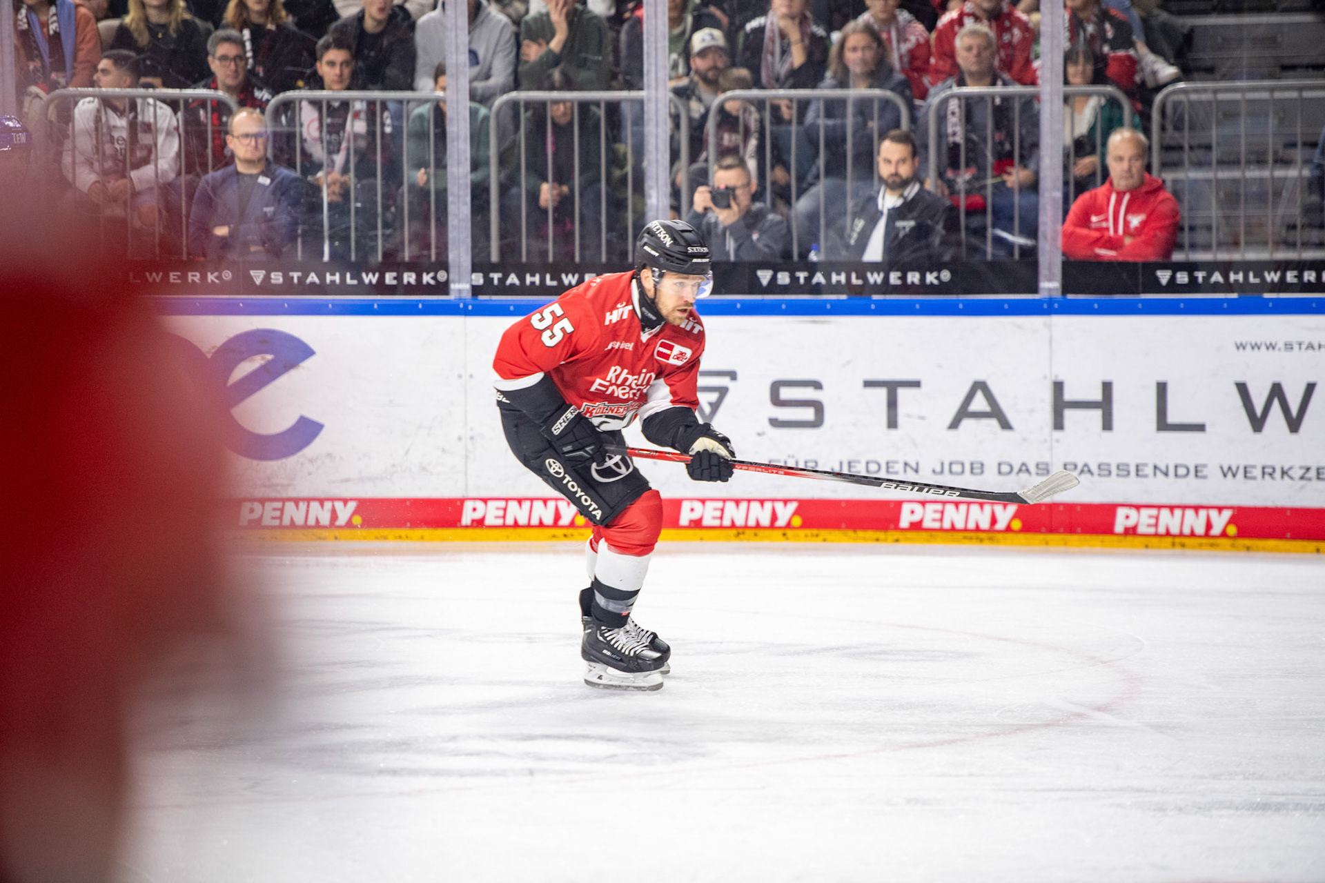 Carter Proft; DEL Kölner Haie - Augsburger Panther, 19.11.2023