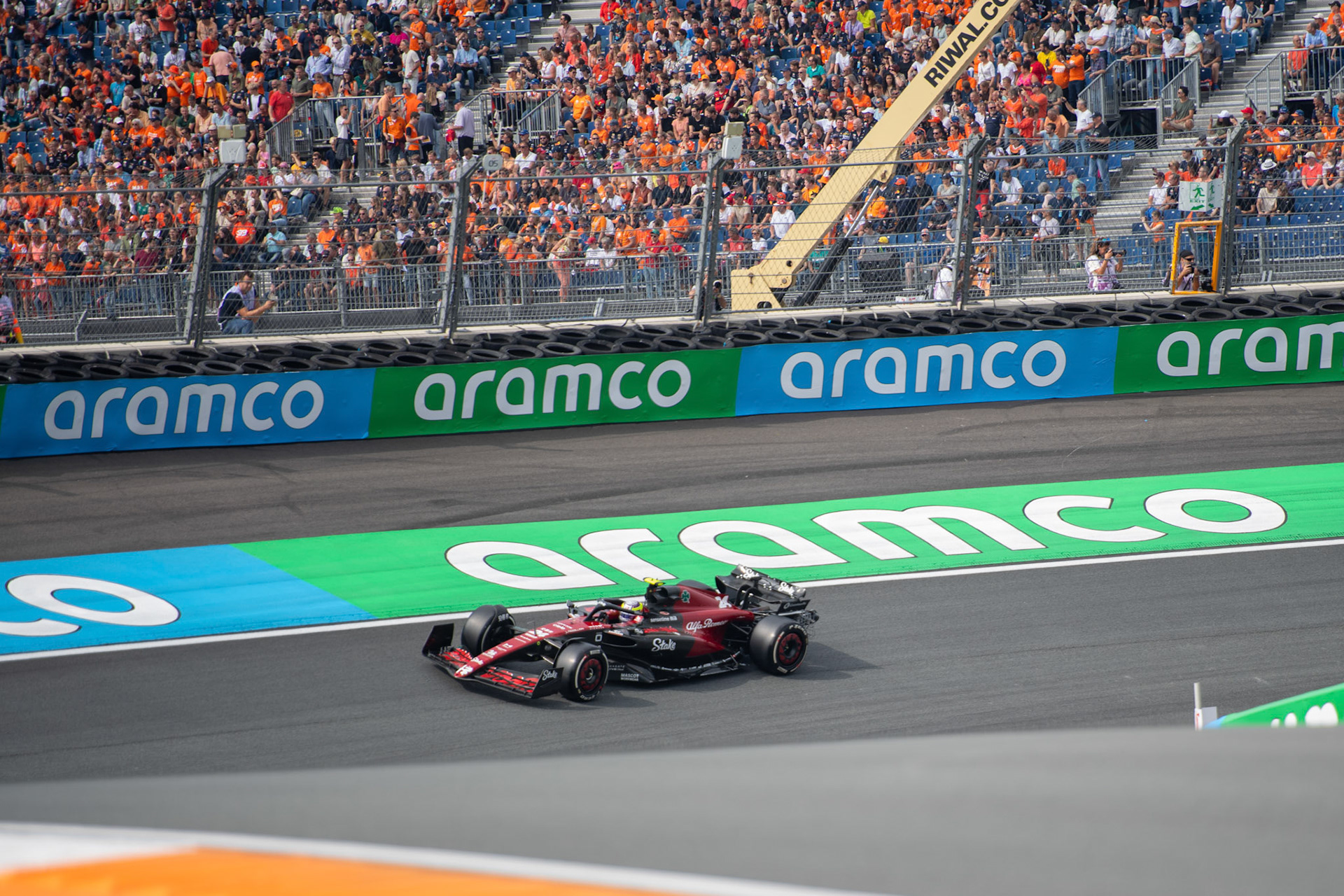 Guanyu Zhou (CHN) Alfa Romeo F1 Team;Formel 1 GP Holland / Zandvoort. Freitag, 25.08.2023