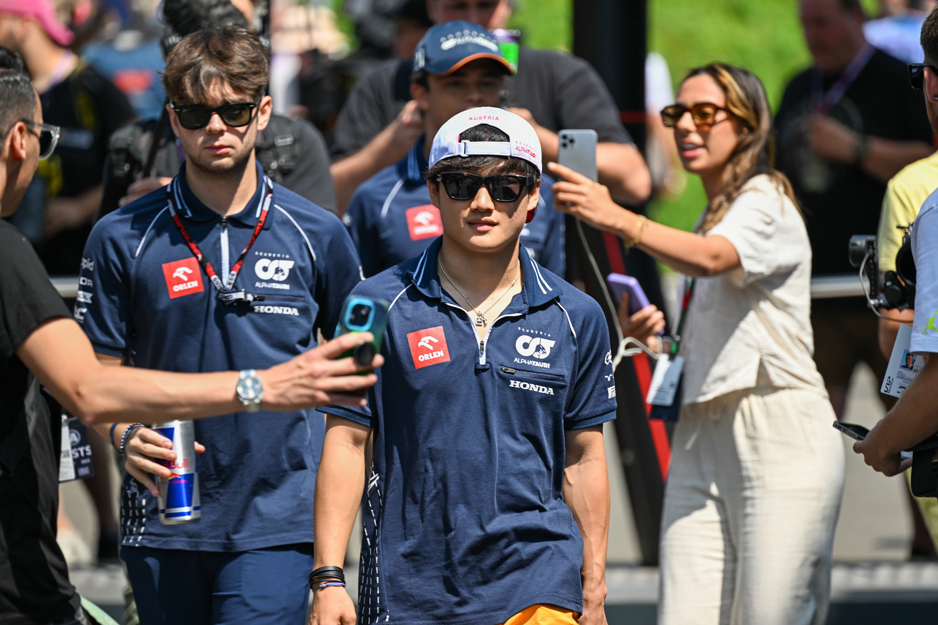 Yuki Tsunoda (JPN) Scuderia Alpha Tauri;Formel 1 GP Austria / Österreich. Freitag, 30.06.2023