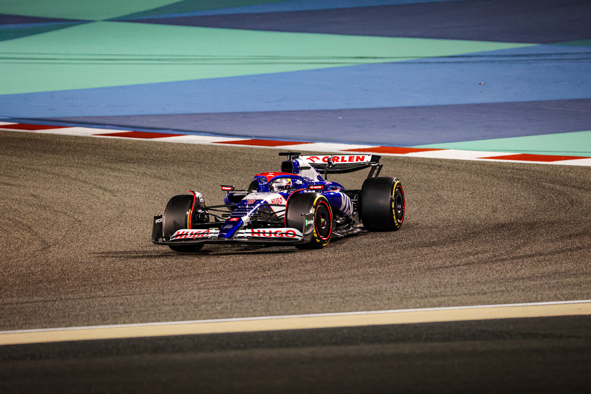 Daniel Ricciardo, #3, Visa Cash App RB Formula One Team; Formel 1 Pre-Season Tests Bahrain. Mittwoch, 21.02.2024